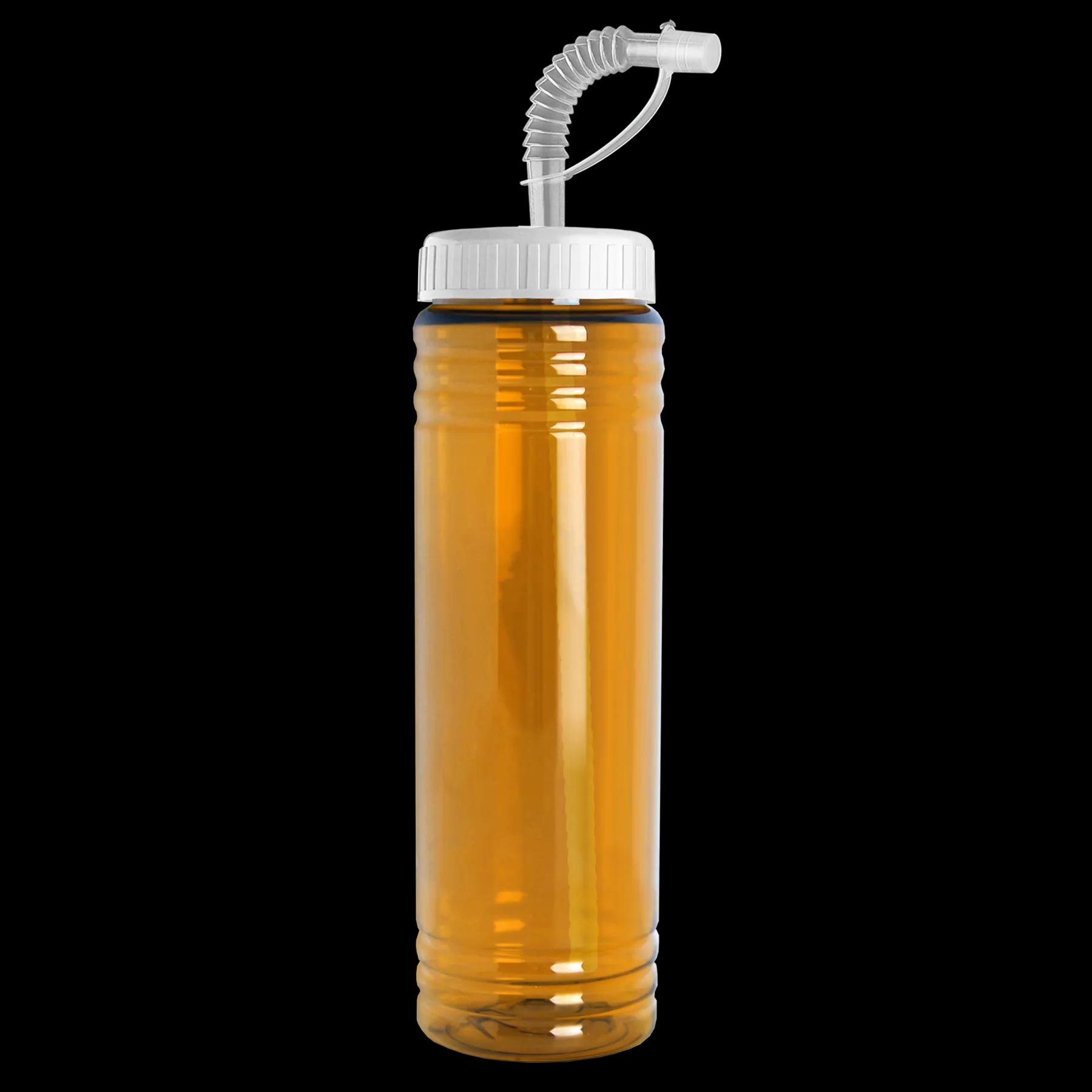 Garyline® Slim Fit RPET Bottle with Straw Lid - 24 oz. 147 of 233