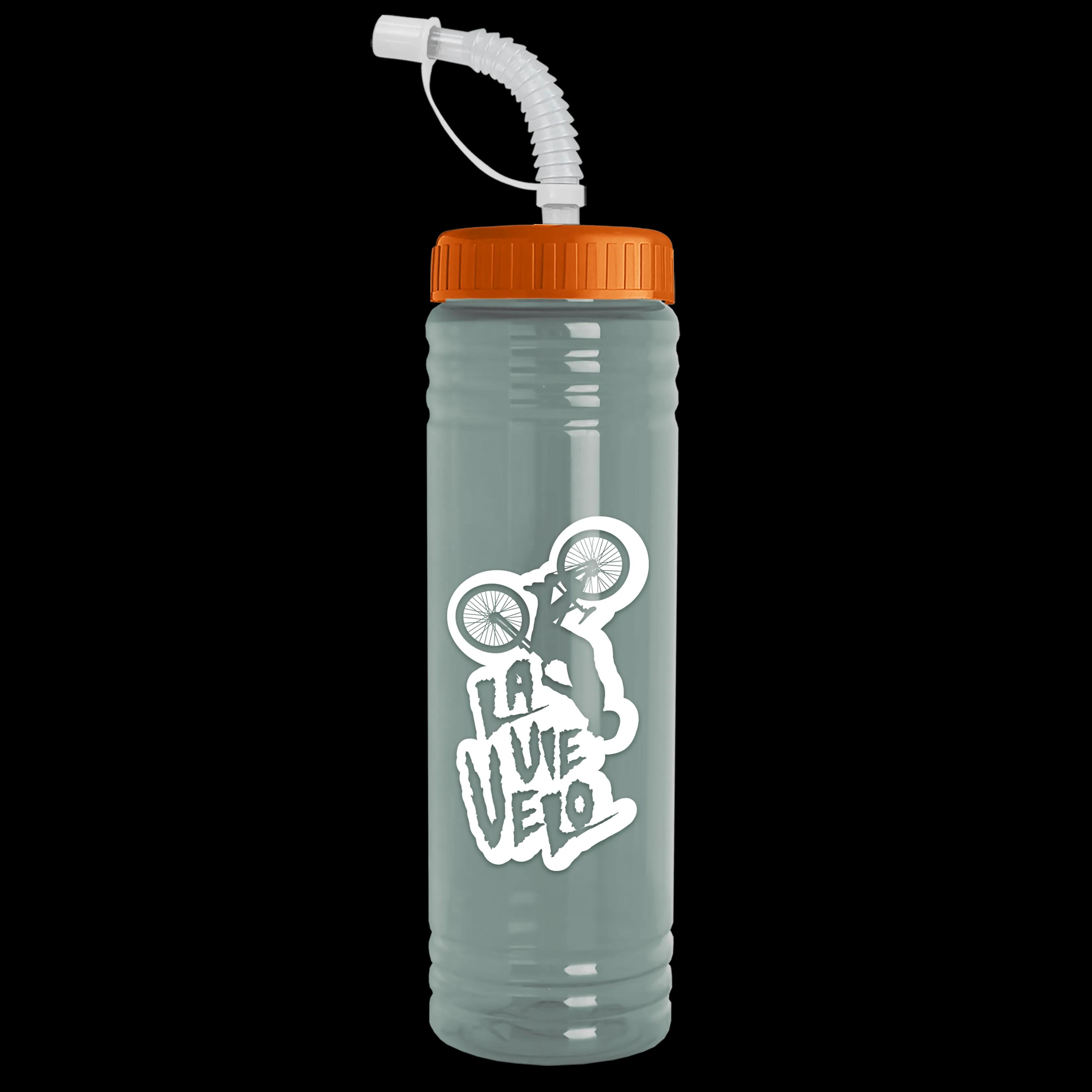 Garyline® Slim Fit RPET Bottle with Straw Lid - 24 oz. 36 of 233