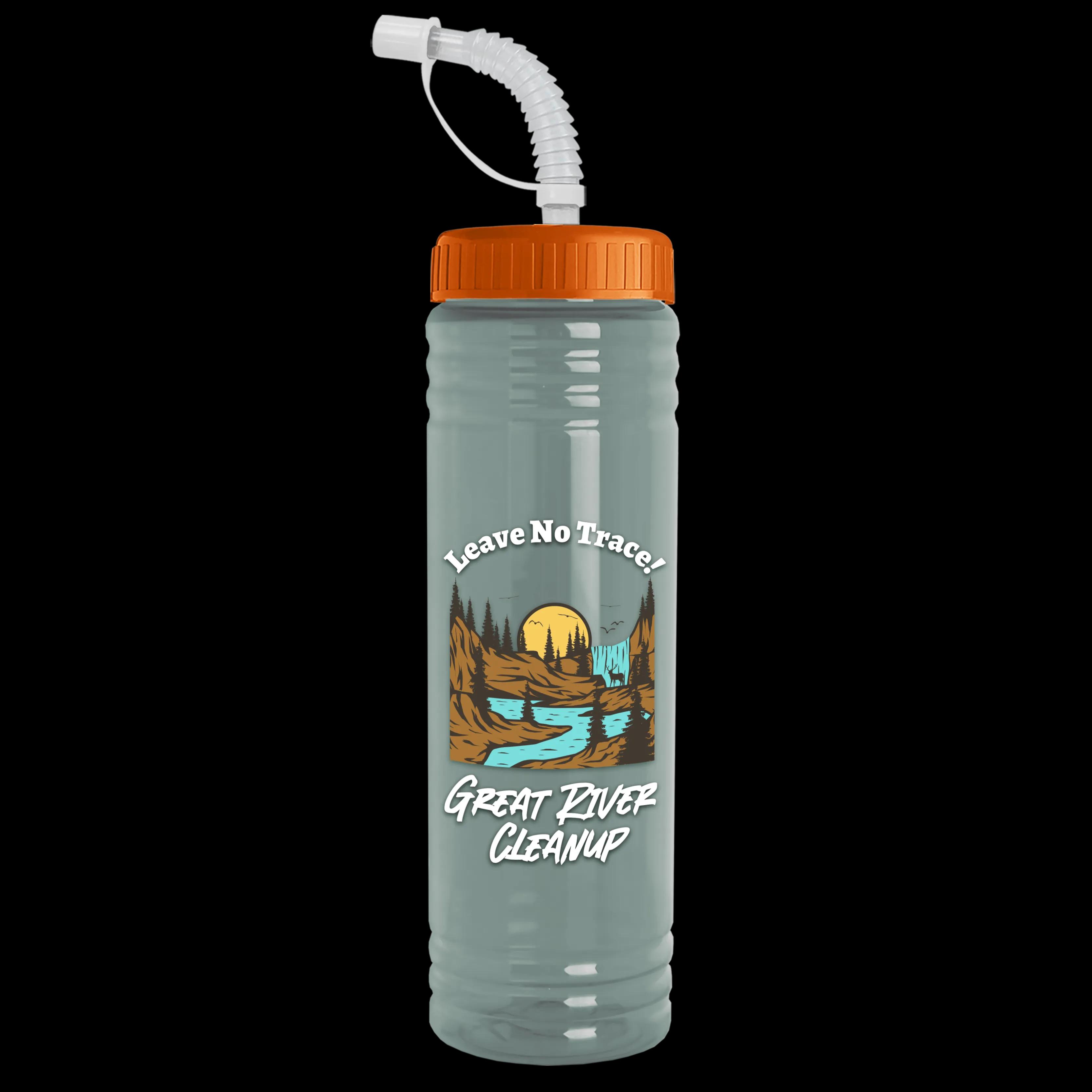 Garyline® Slim Fit RPET Bottle with Straw Lid - 24 oz. 37 of 233