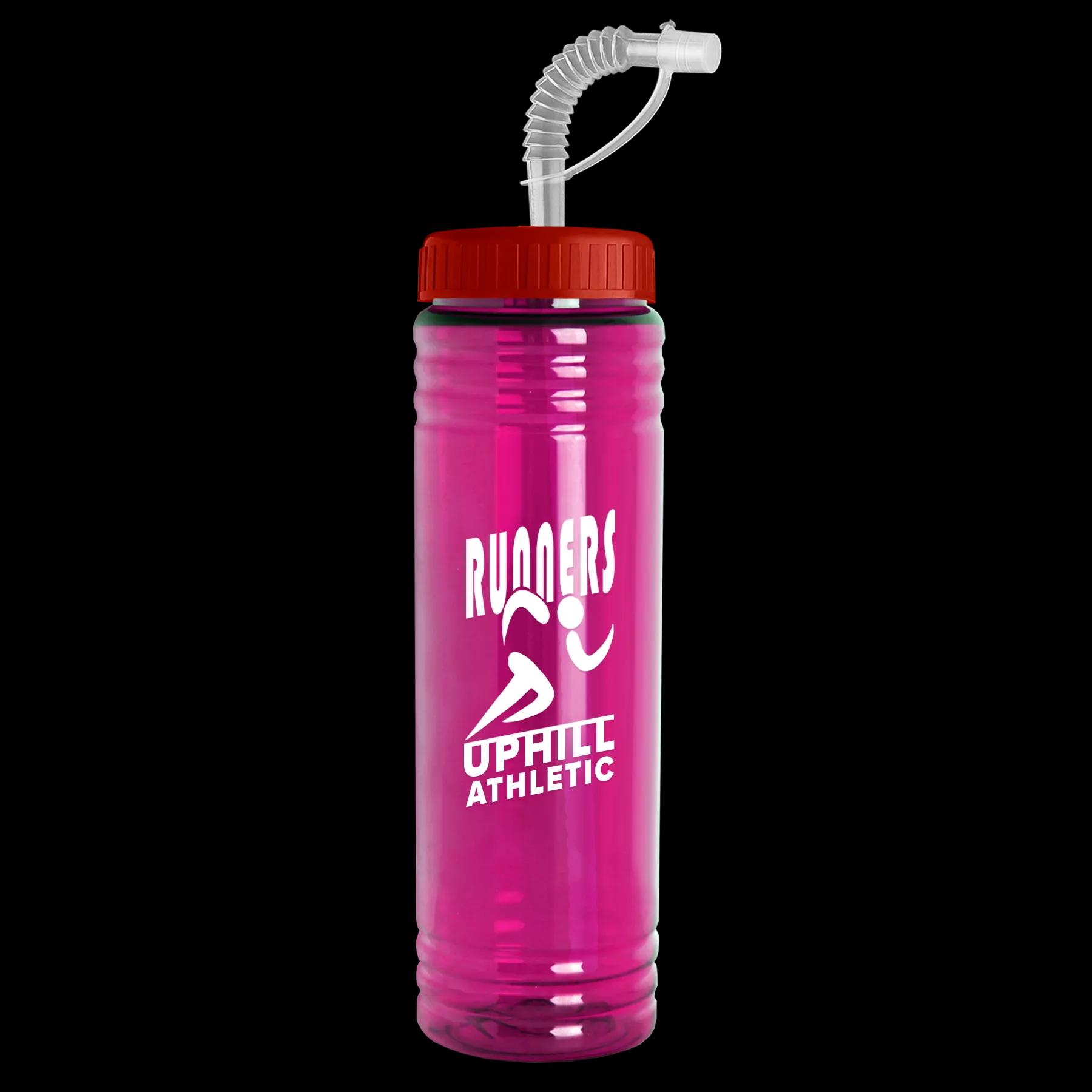 Garyline® Slim Fit RPET Bottle with Straw Lid - 24 oz. 168 of 233