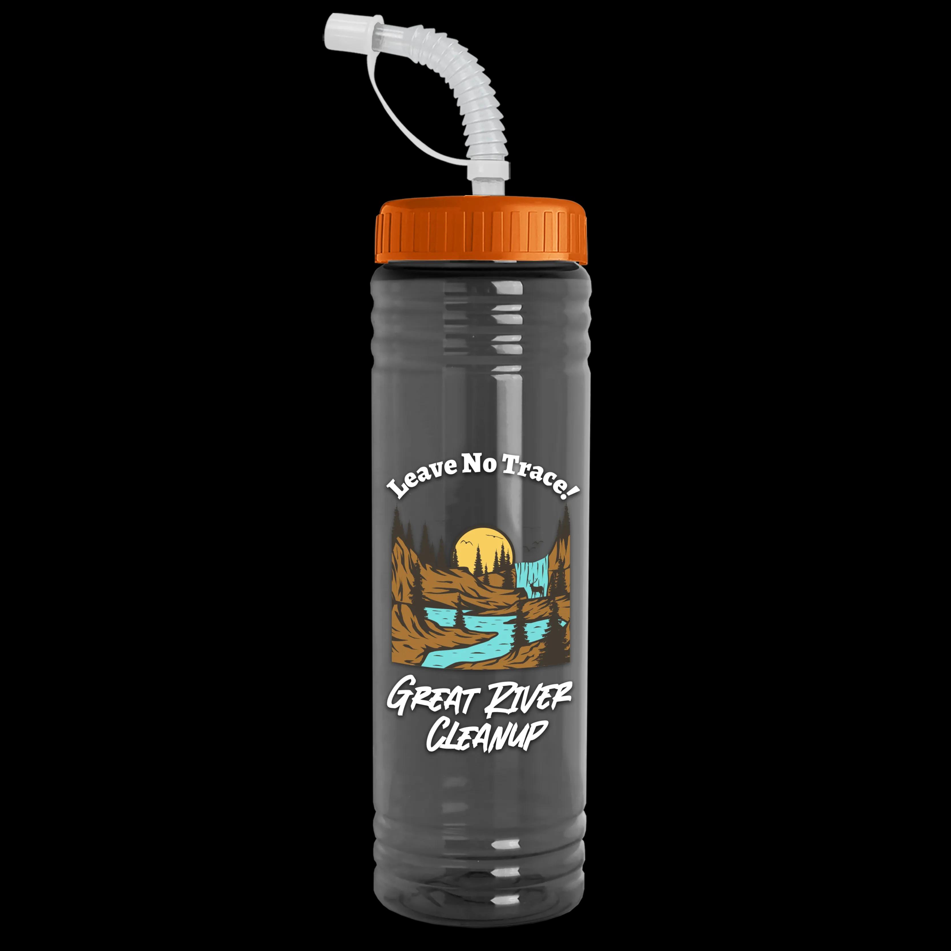 Garyline® Slim Fit RPET Bottle with Straw Lid - 24 oz. 51 of 233