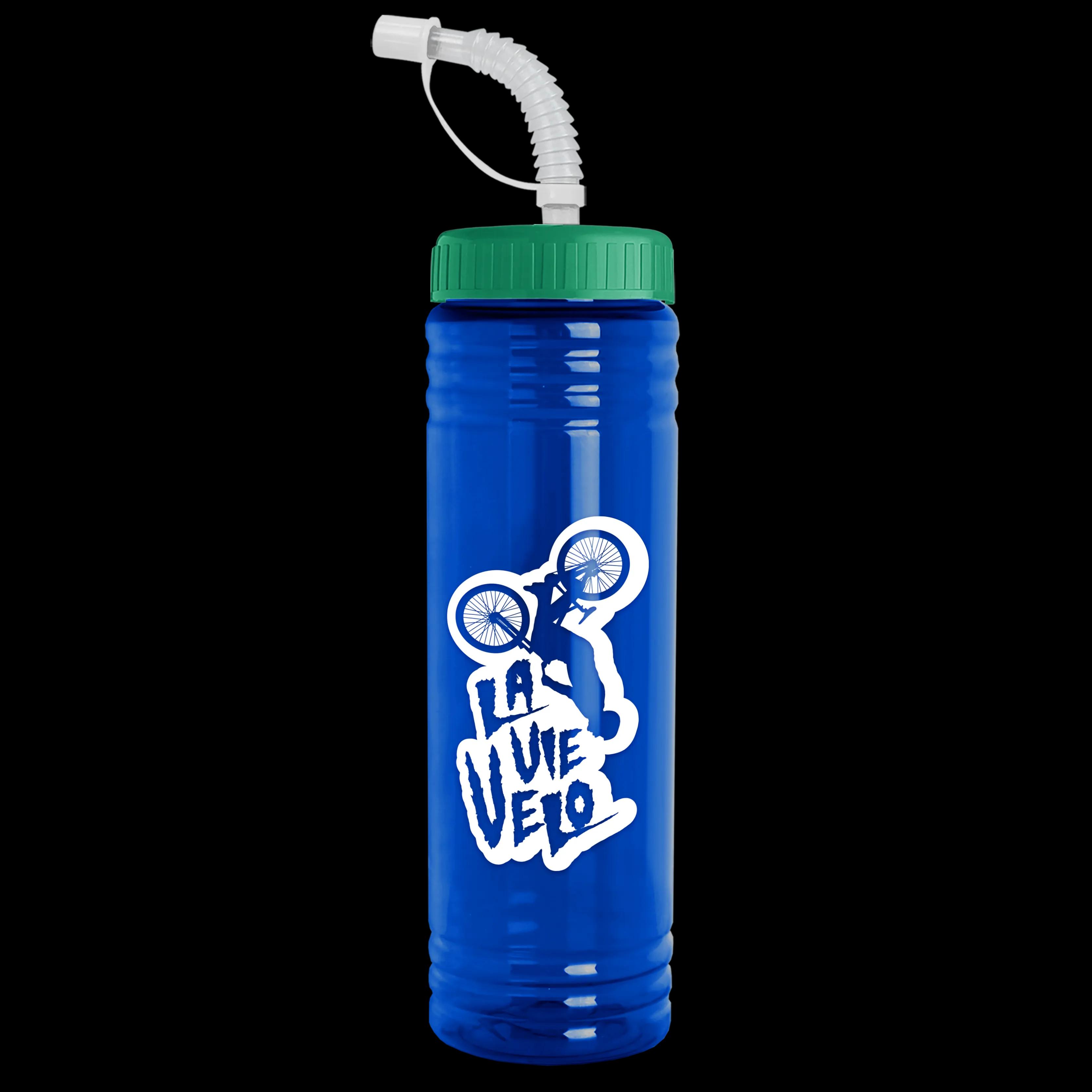 Garyline® Slim Fit RPET Bottle with Straw Lid - 24 oz. 70 of 233