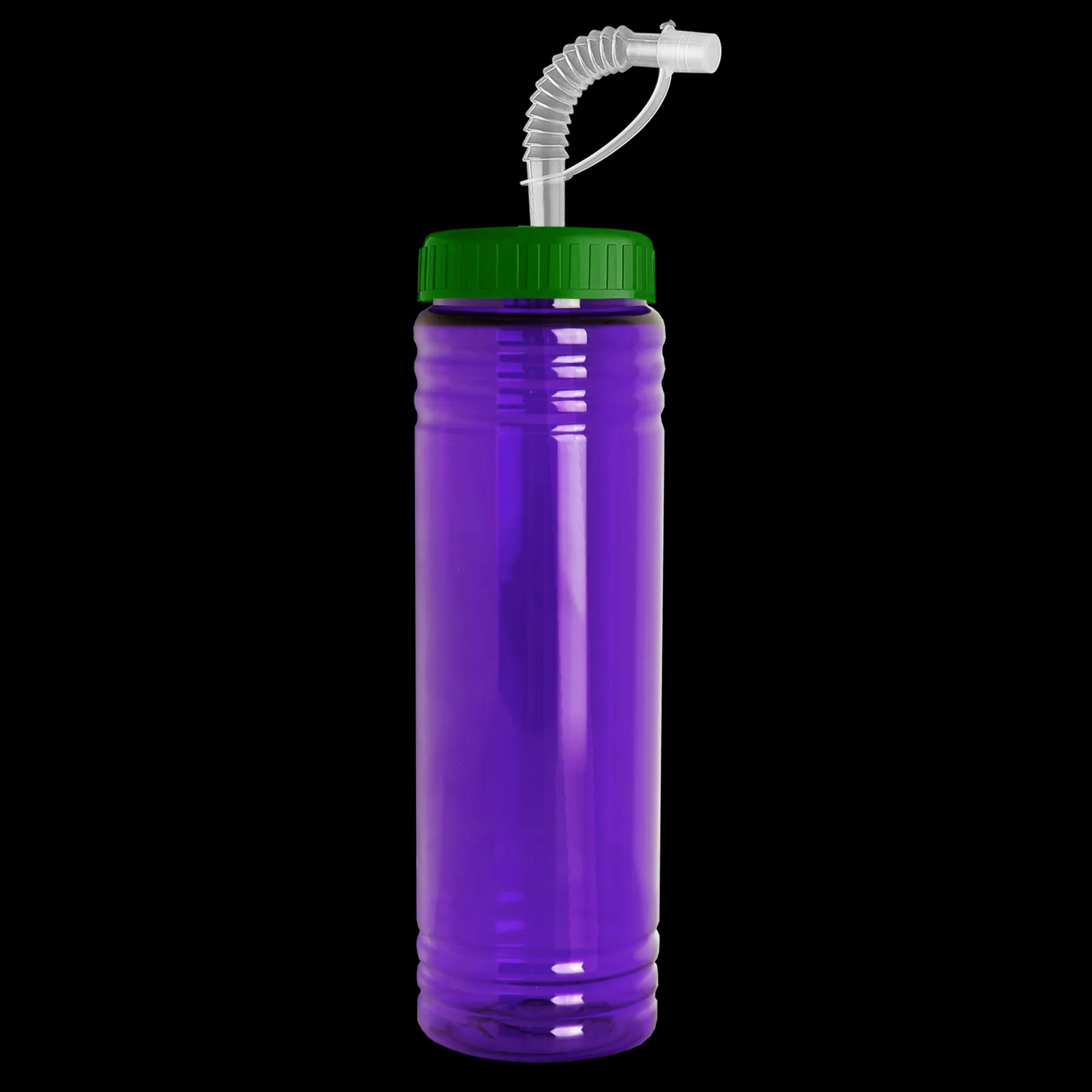 Garyline® Slim Fit RPET Bottle with Straw Lid - 24 oz. 149 of 233