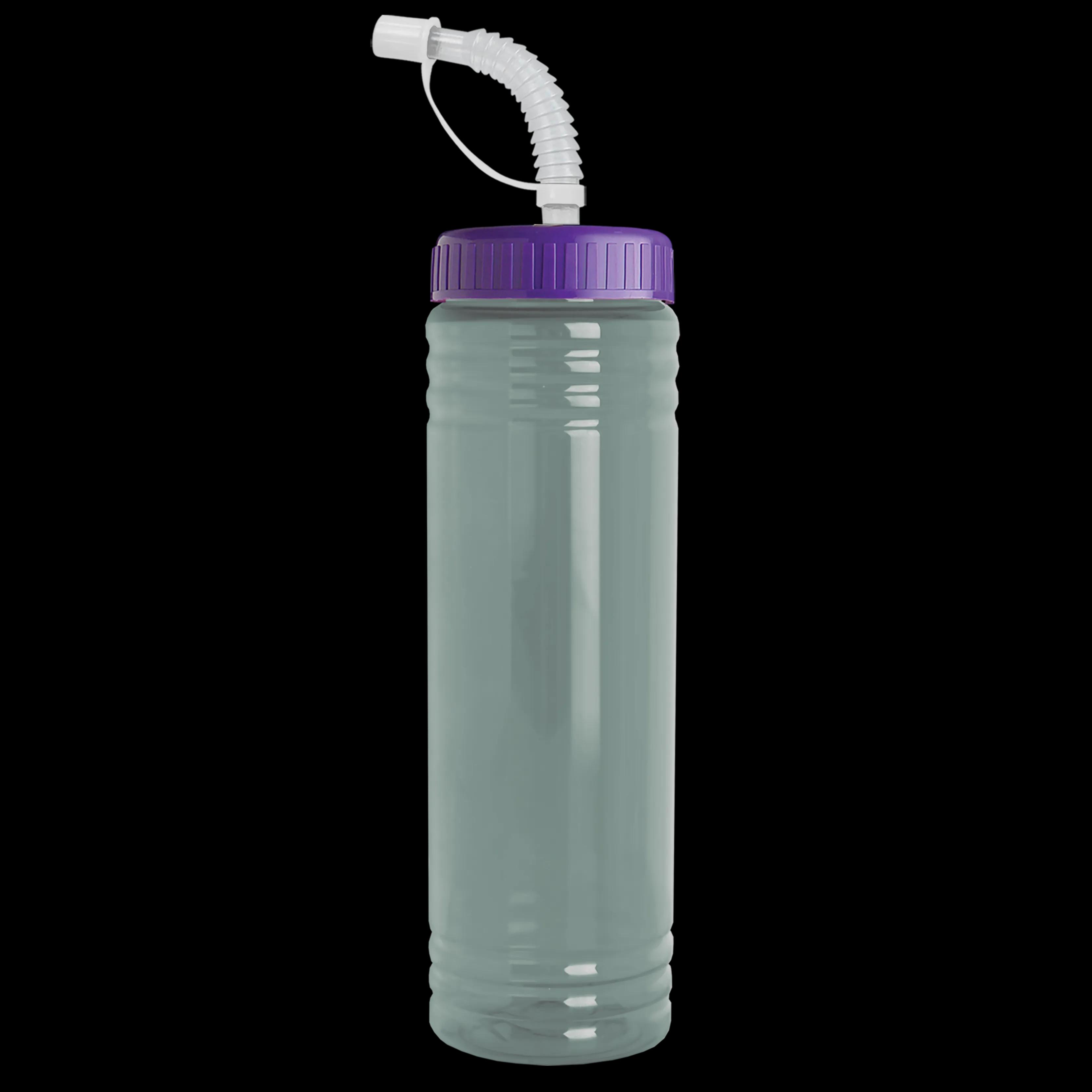 Garyline® Slim Fit RPET Bottle with Straw Lid - 24 oz. 223 of 233