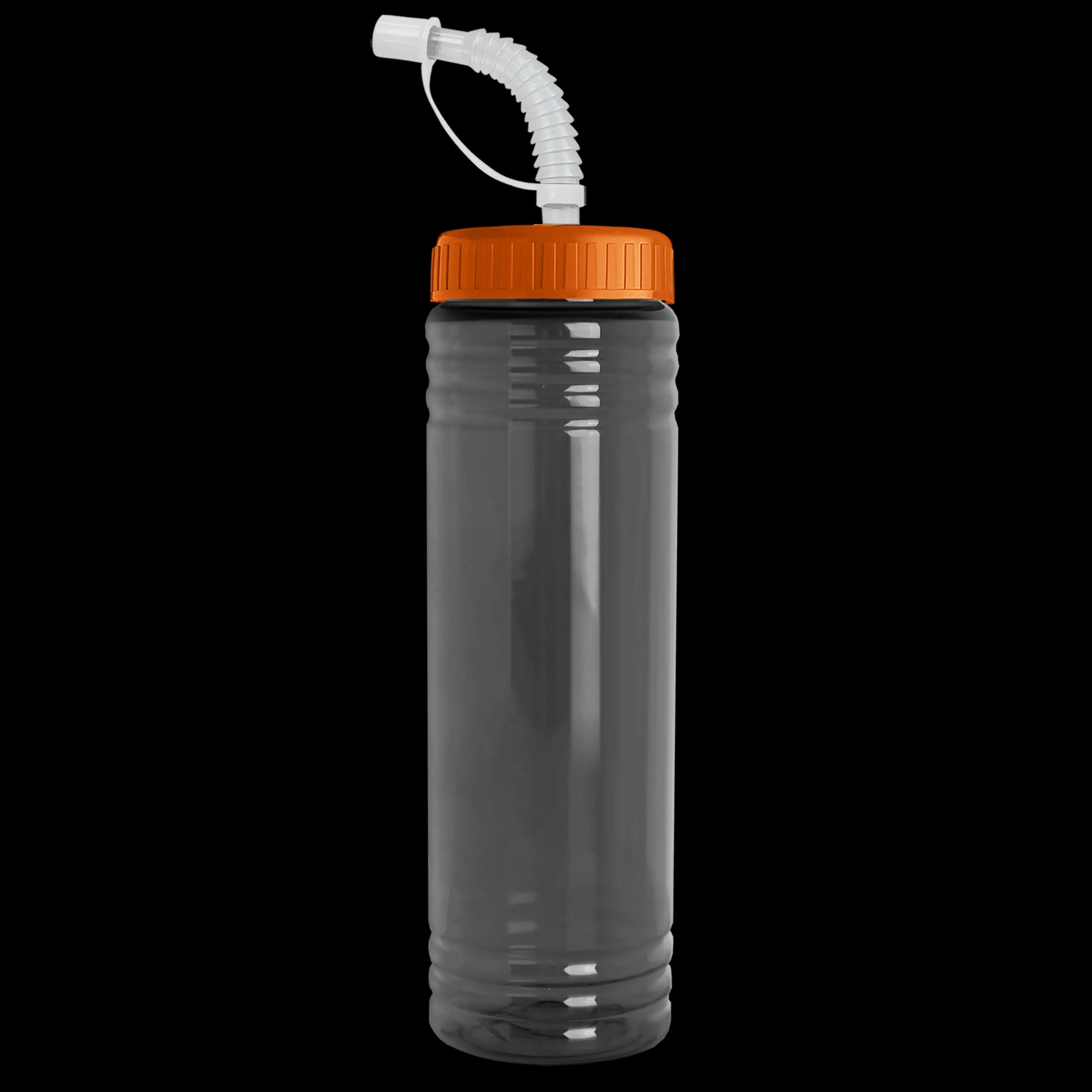 Garyline® Slim Fit RPET Bottle with Straw Lid - 24 oz. 226 of 233