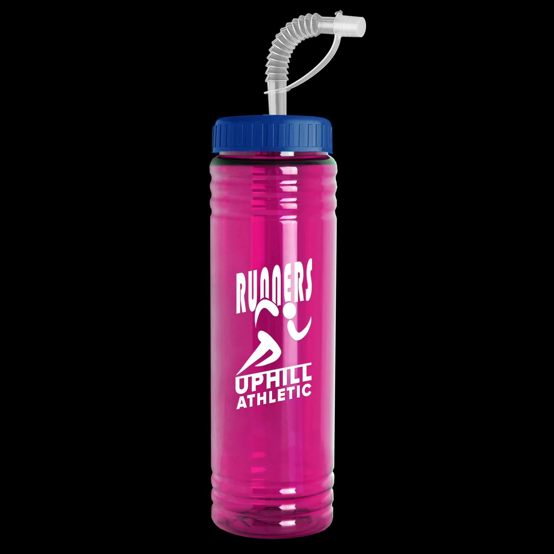 Garyline® Slim Fit RPET Bottle with Straw Lid - 24 oz. 170 of 233