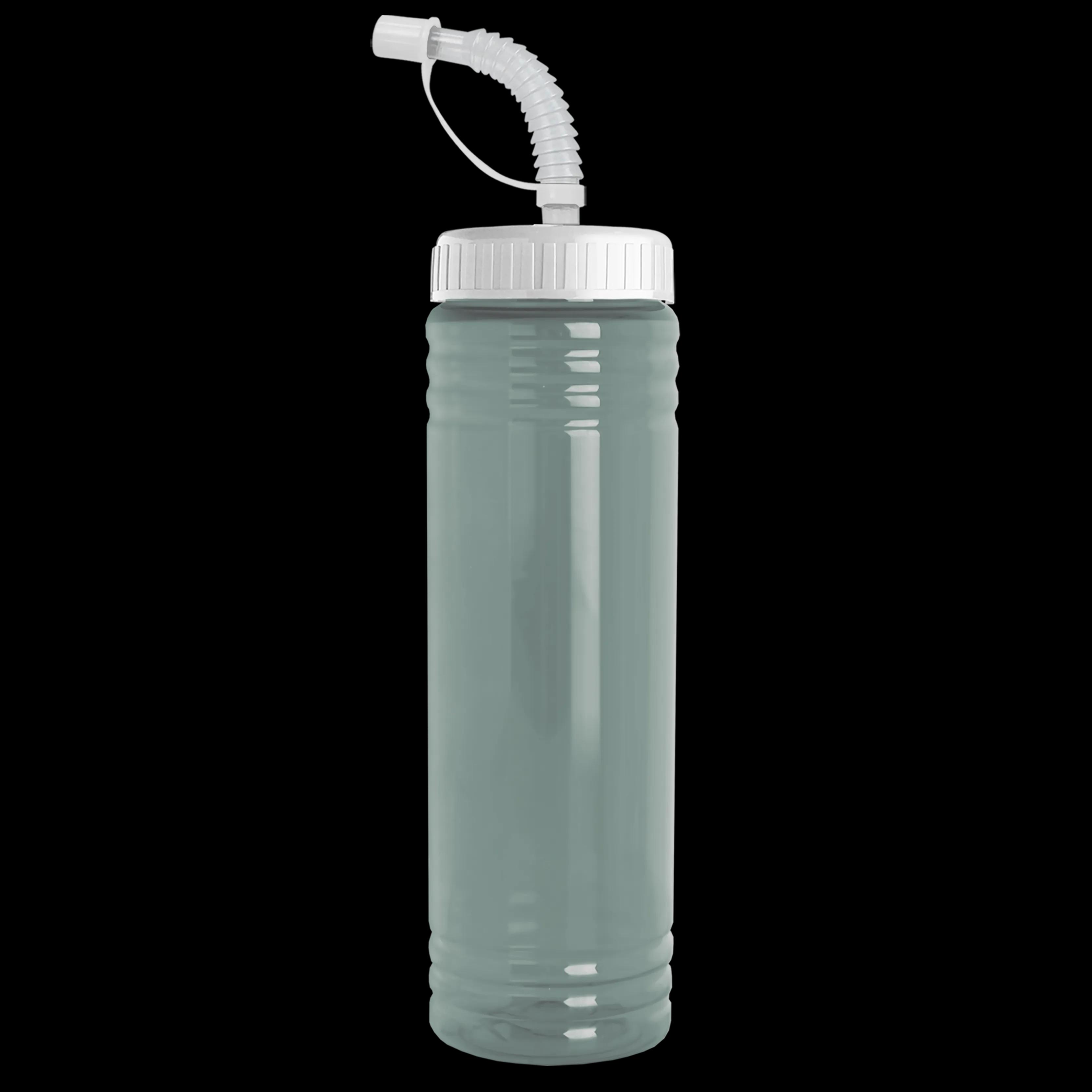 Garyline® Slim Fit RPET Bottle with Straw Lid - 24 oz. 224 of 233