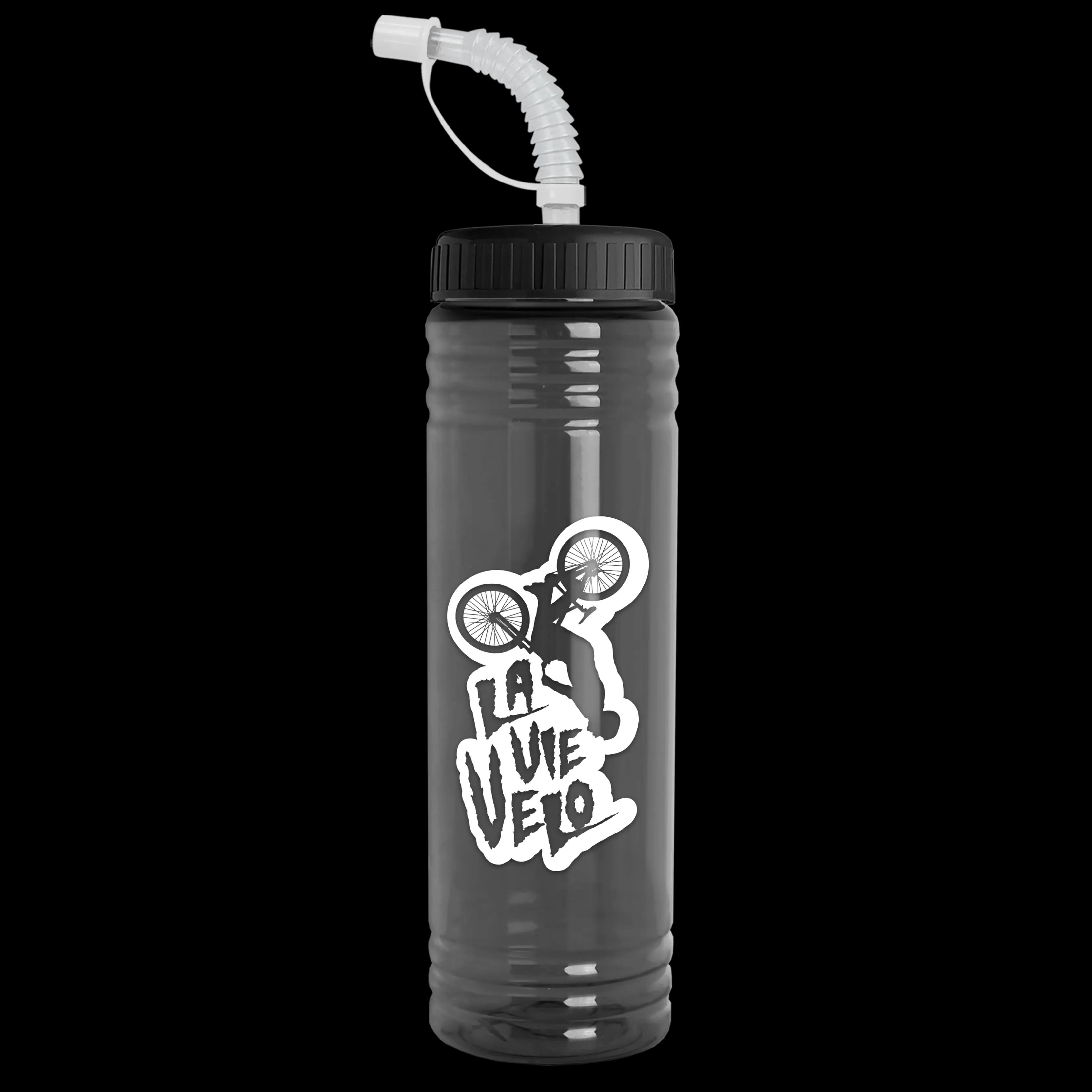 Garyline® Slim Fit RPET Bottle with Straw Lid - 24 oz. 47 of 233