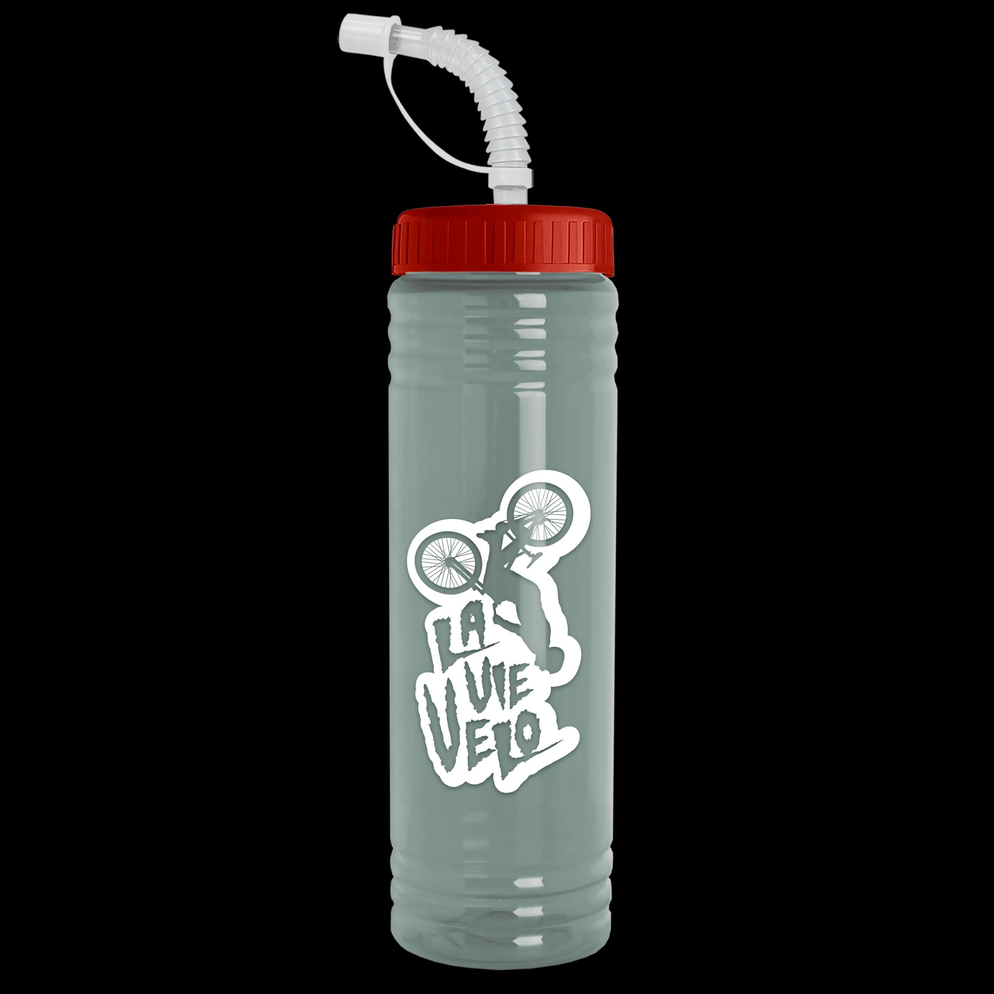 Garyline® Slim Fit RPET Bottle with Straw Lid - 24 oz. 38 of 233