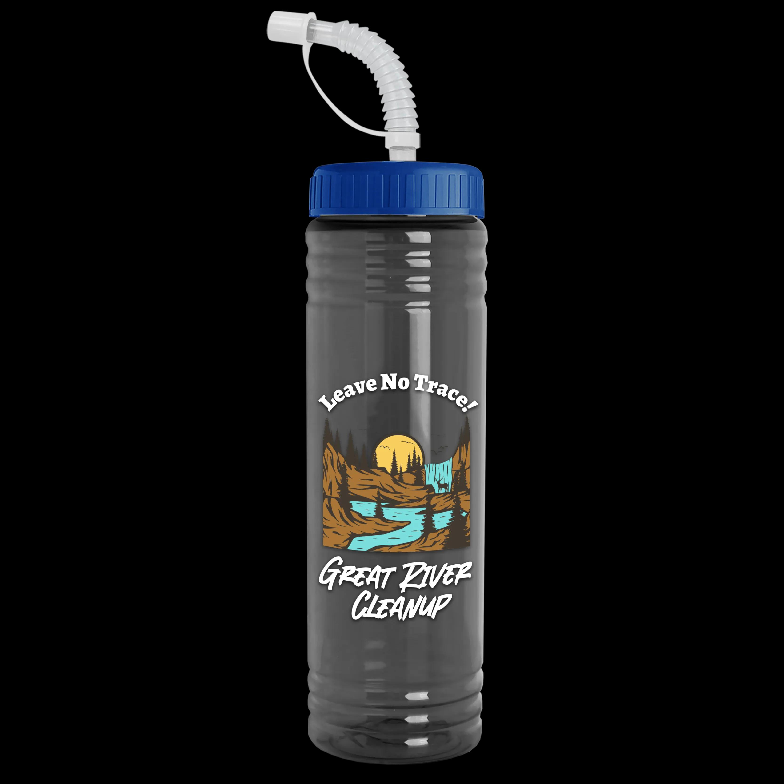 Garyline® Slim Fit RPET Bottle with Straw Lid - 24 oz. 55 of 233