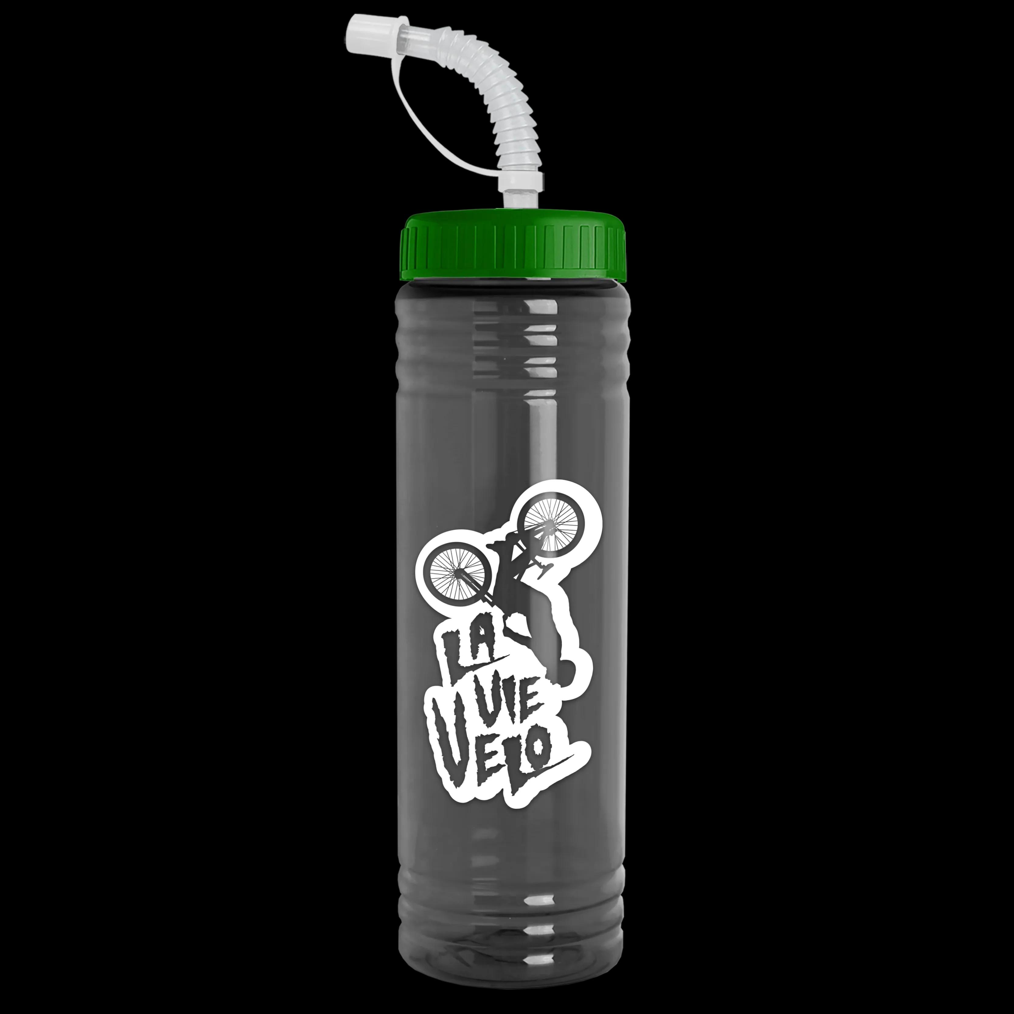 Garyline® Slim Fit RPET Bottle with Straw Lid - 24 oz. 49 of 233