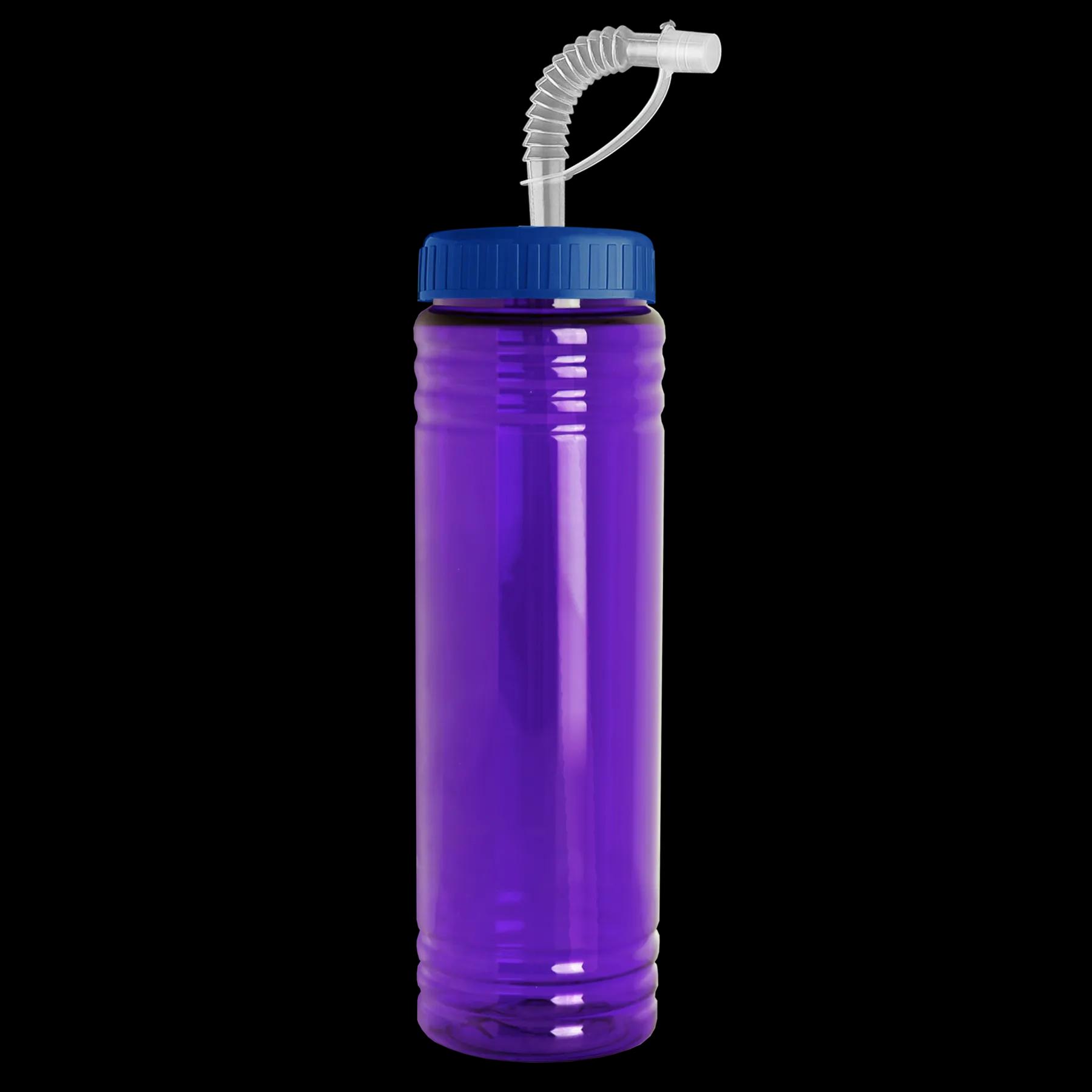 Garyline® Slim Fit RPET Bottle with Straw Lid - 24 oz. 152 of 233