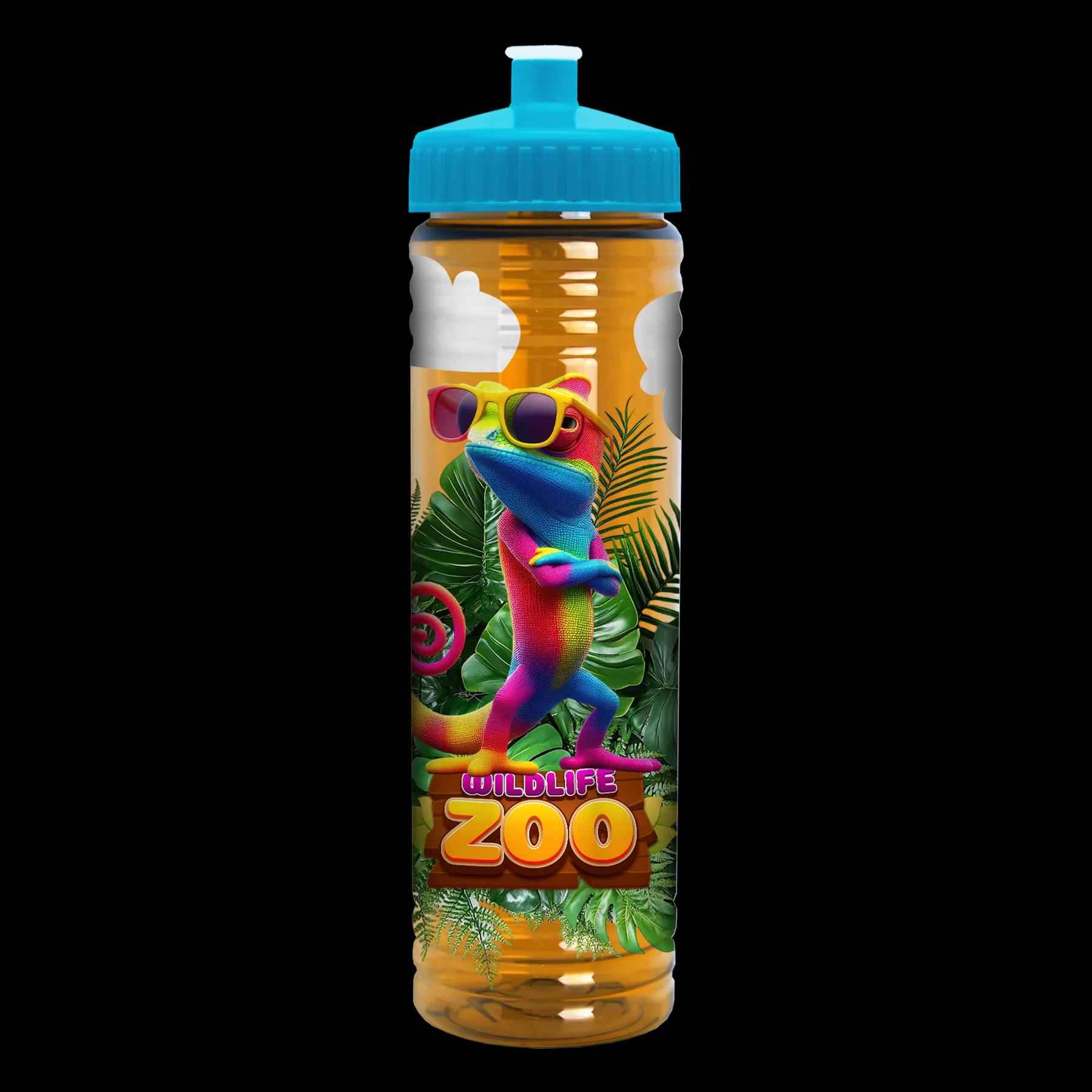 Garyline® Slim Fit RPET Bottle with Push-Pull Lid - 24 oz. 278 of 366