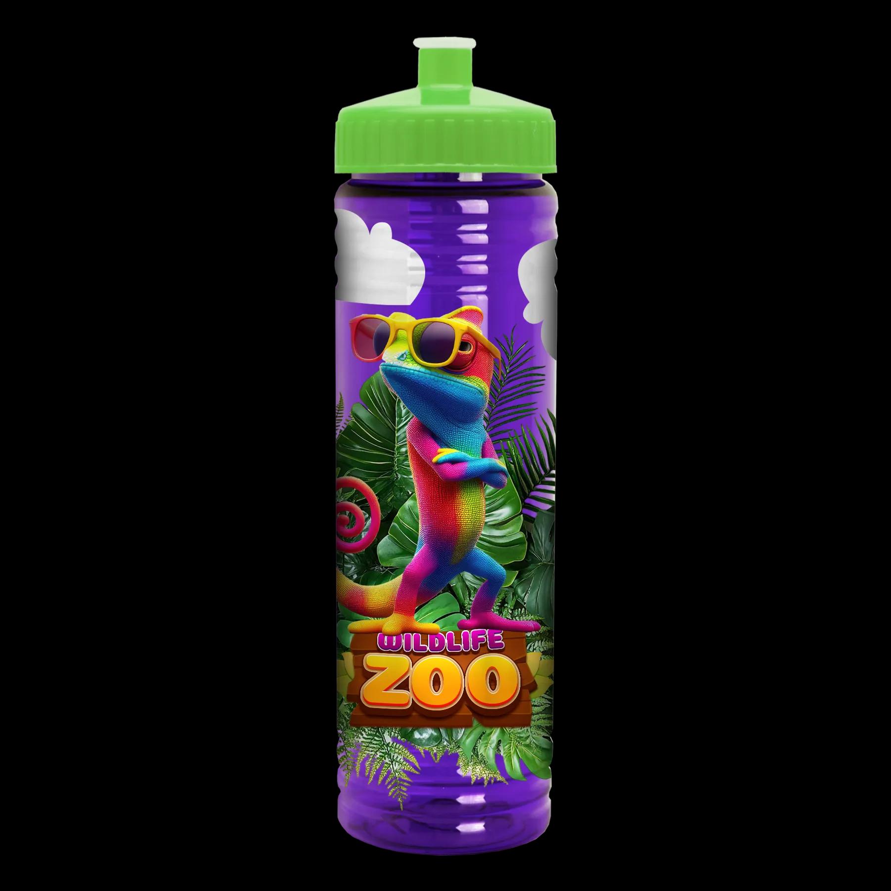 Garyline® Slim Fit RPET Bottle with Push-Pull Lid - 24 oz. 314 of 366