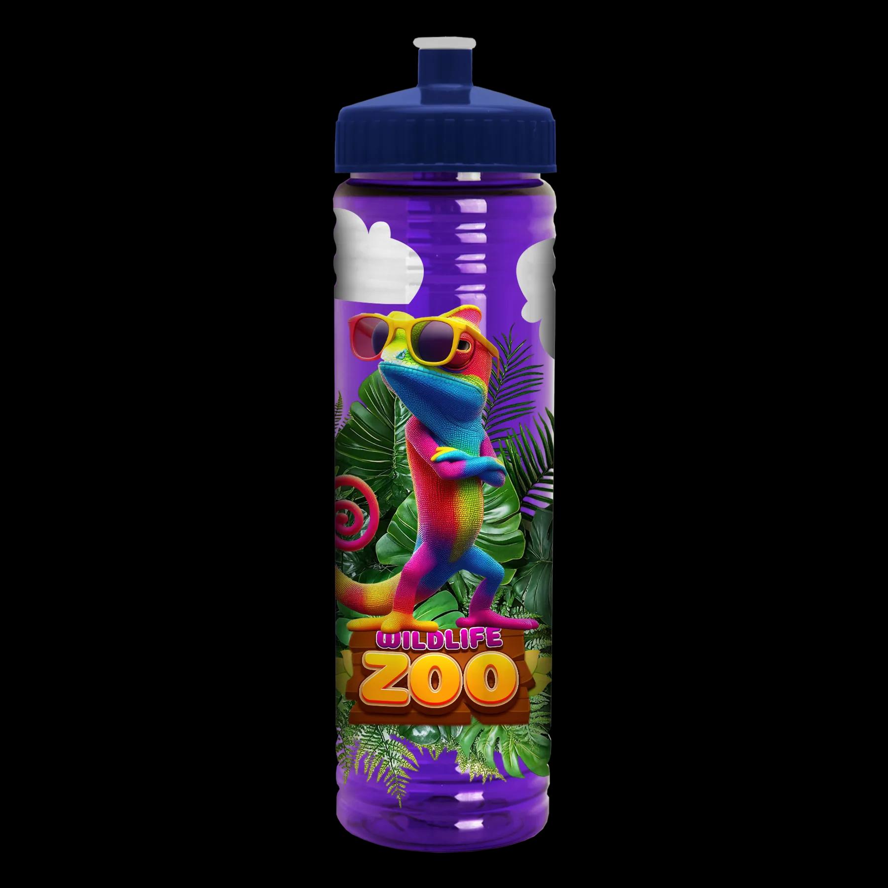 Garyline® Slim Fit RPET Bottle with Push-Pull Lid - 24 oz. 316 of 366