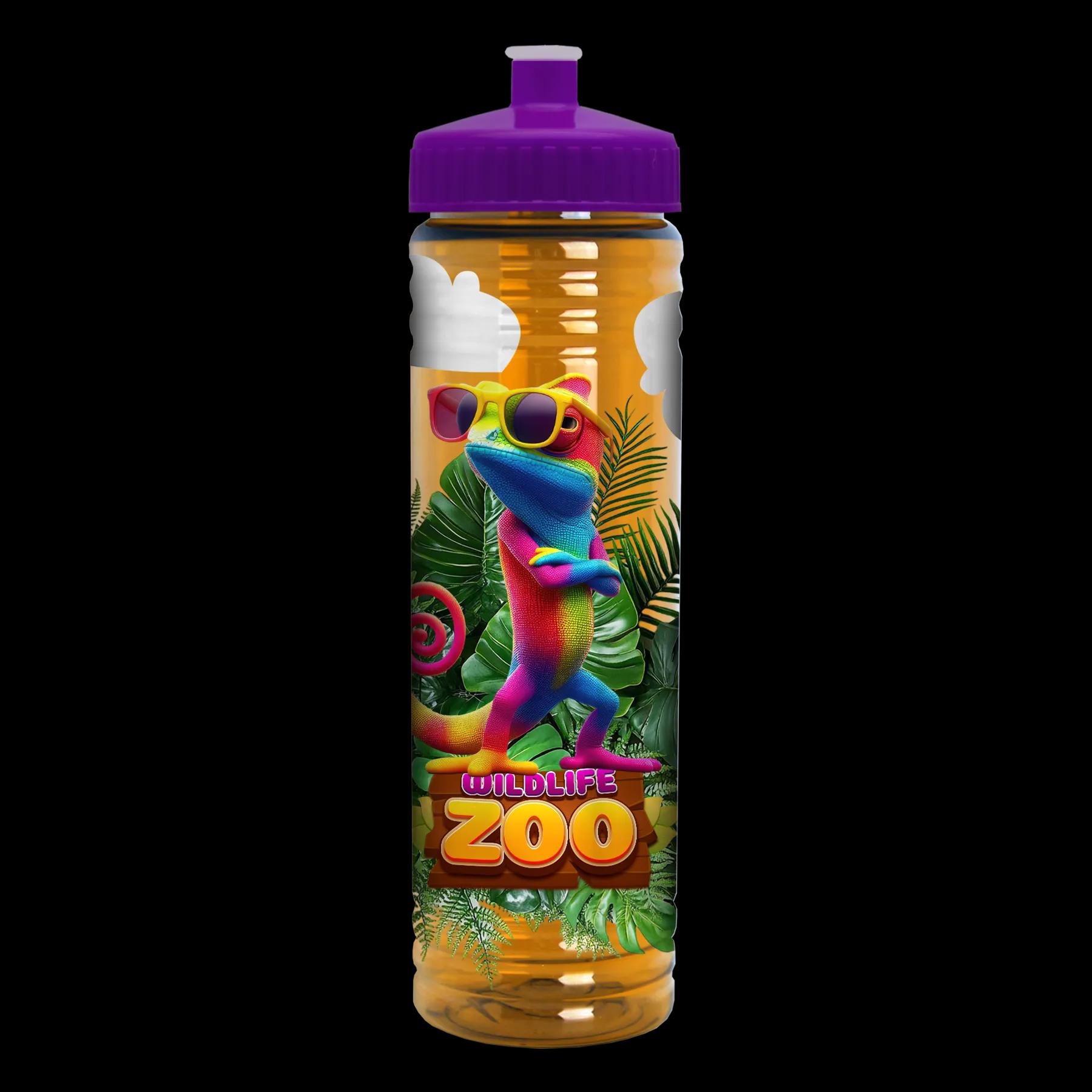 Garyline® Slim Fit RPET Bottle with Push-Pull Lid - 24 oz. 298 of 366