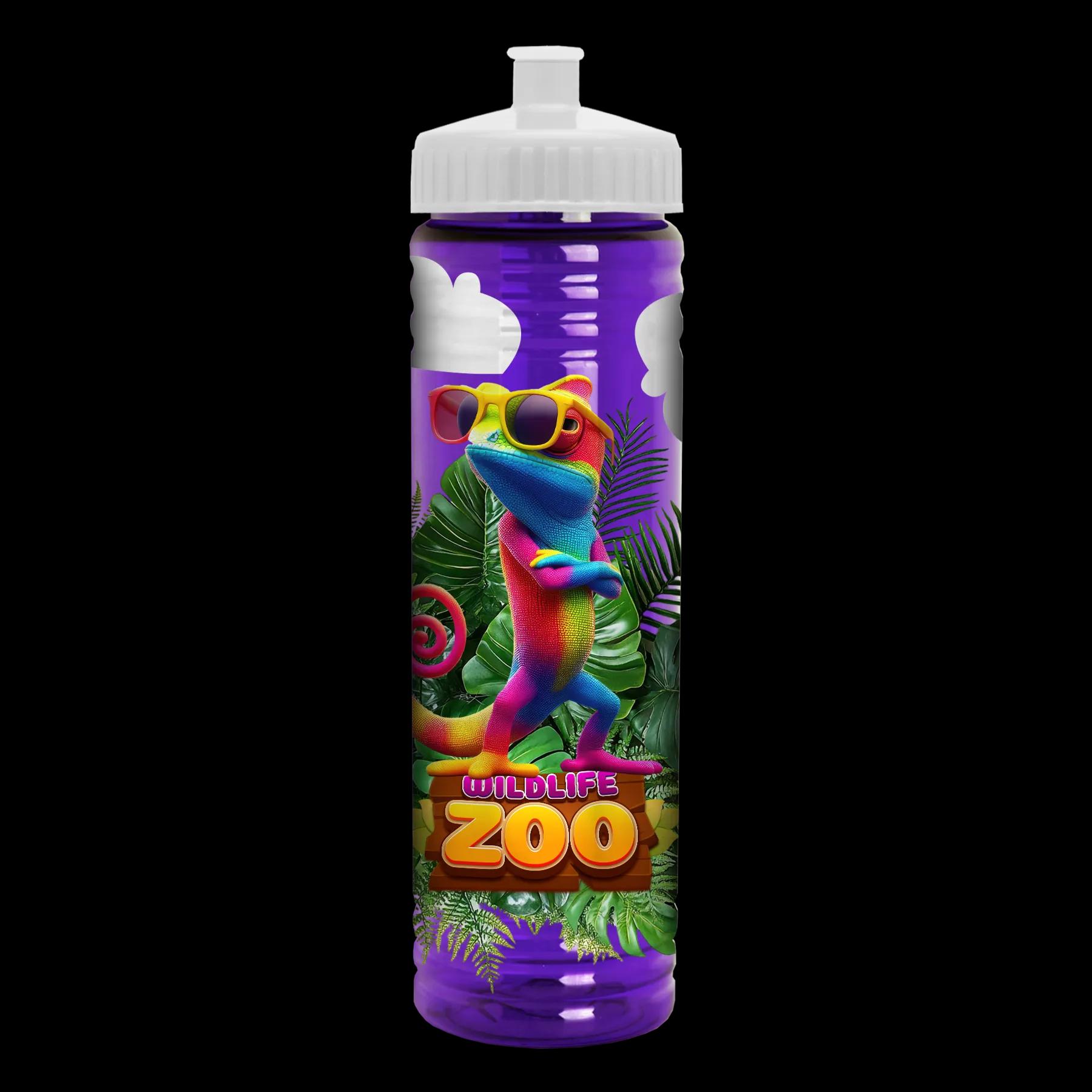 Garyline® Slim Fit RPET Bottle with Push-Pull Lid - 24 oz. 328 of 366