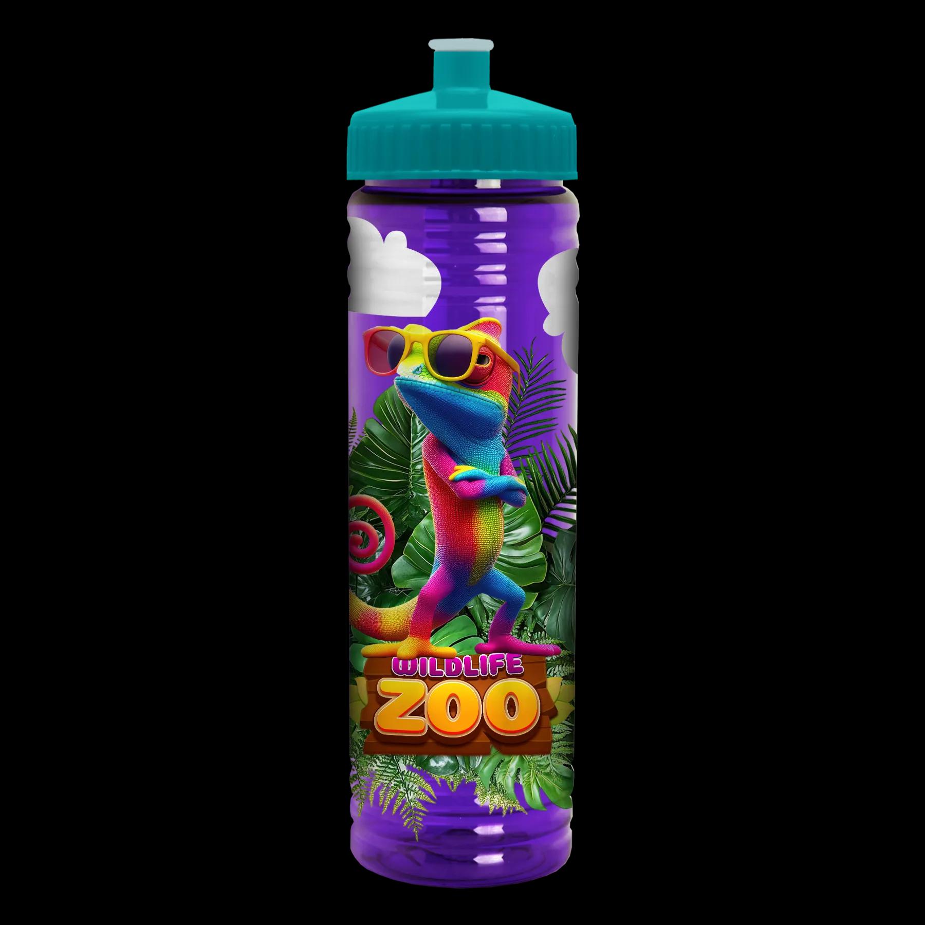 Garyline® Slim Fit RPET Bottle with Push-Pull Lid - 24 oz. 324 of 366