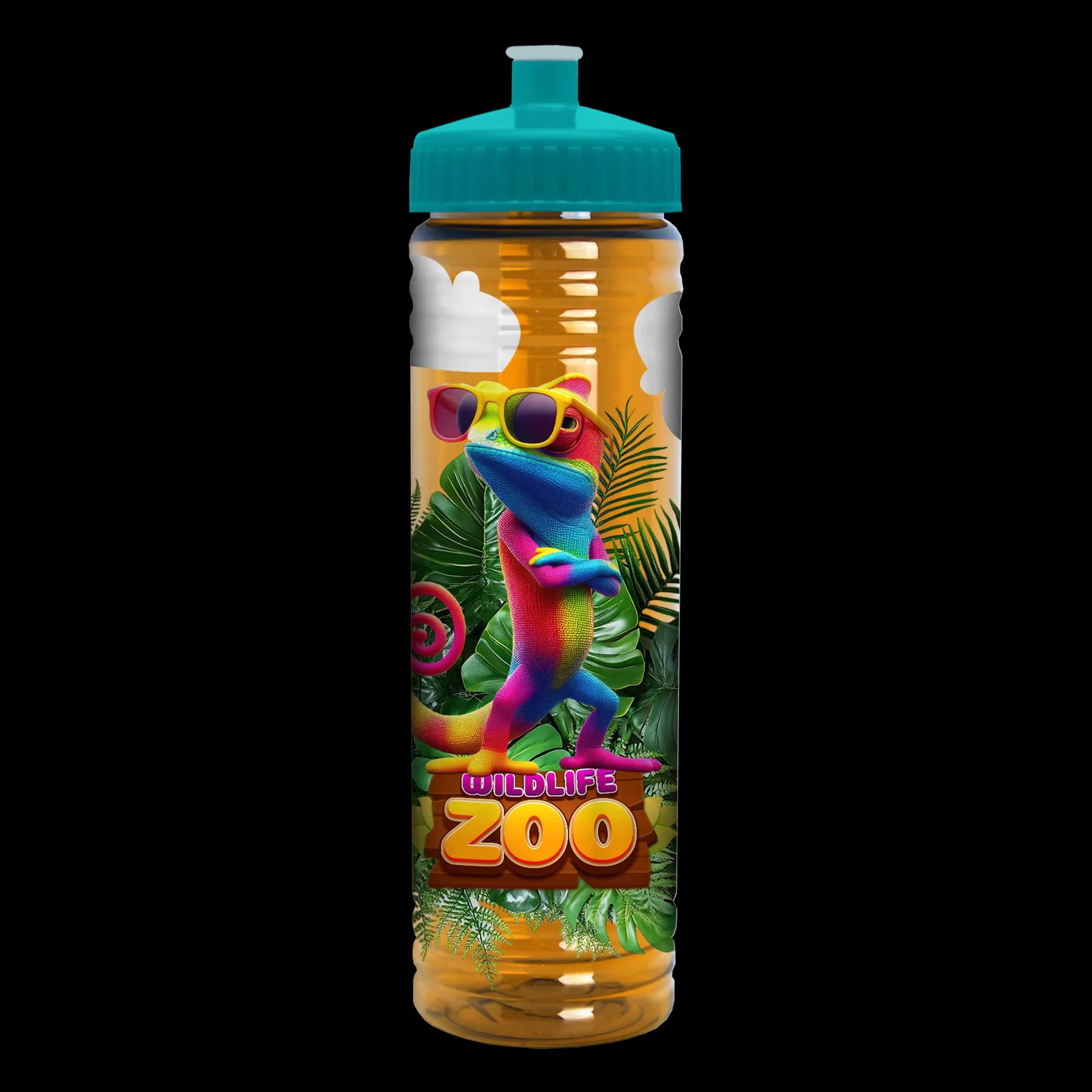 Garyline® Slim Fit RPET Bottle with Push-Pull Lid - 24 oz. 296 of 366