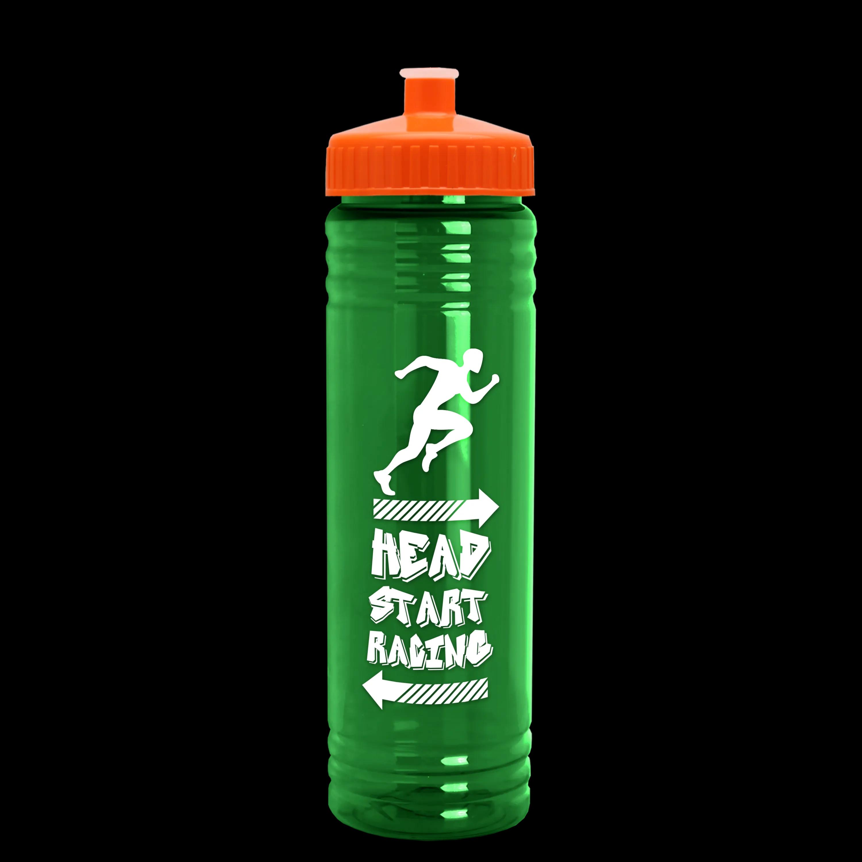 Garyline® Slim Fit RPET Bottle with Push-Pull Lid - 24 oz. 144 of 366