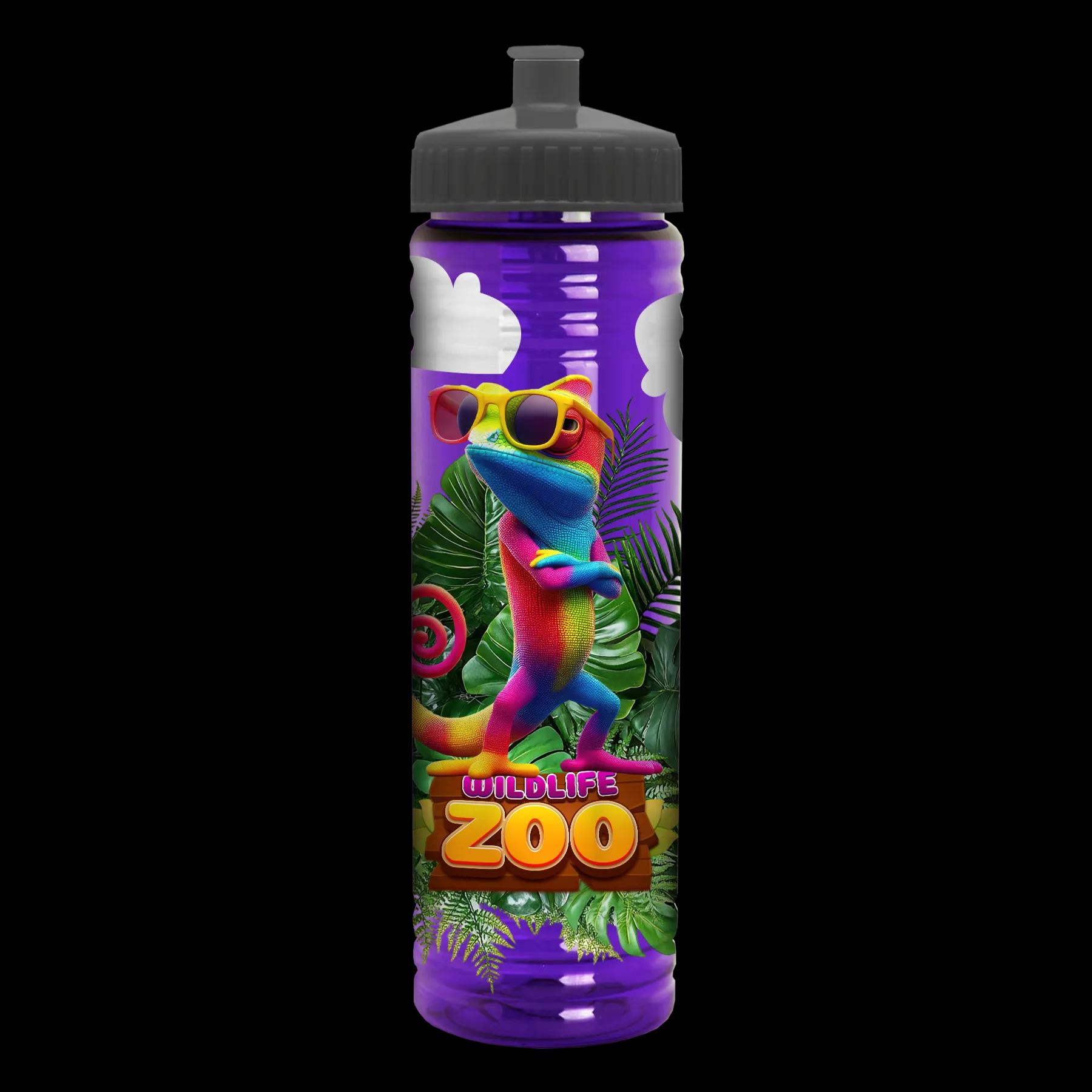 Garyline® Slim Fit RPET Bottle with Push-Pull Lid - 24 oz. 308 of 366