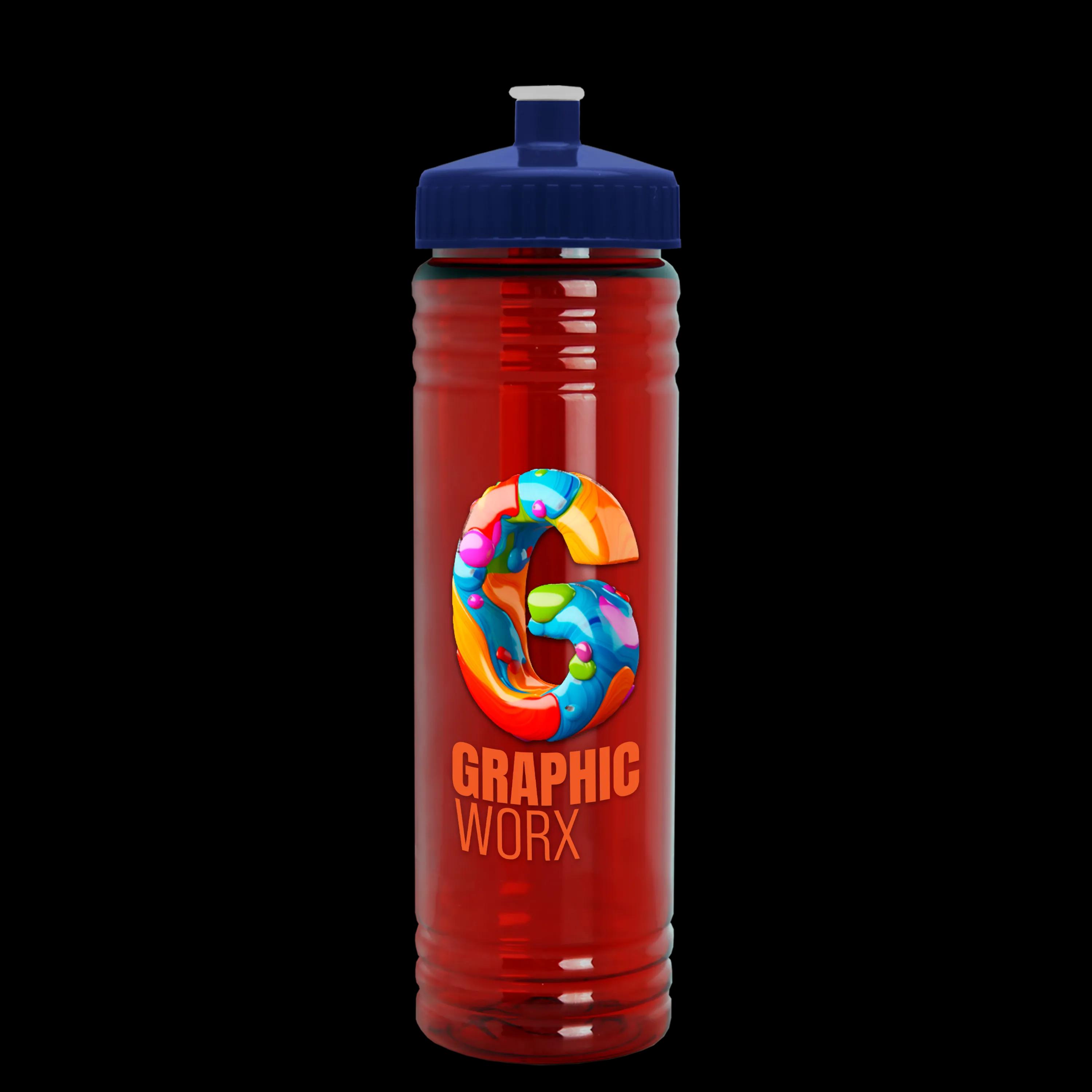 Garyline® Slim Fit RPET Bottle with Push-Pull Lid - 24 oz. 168 of 366