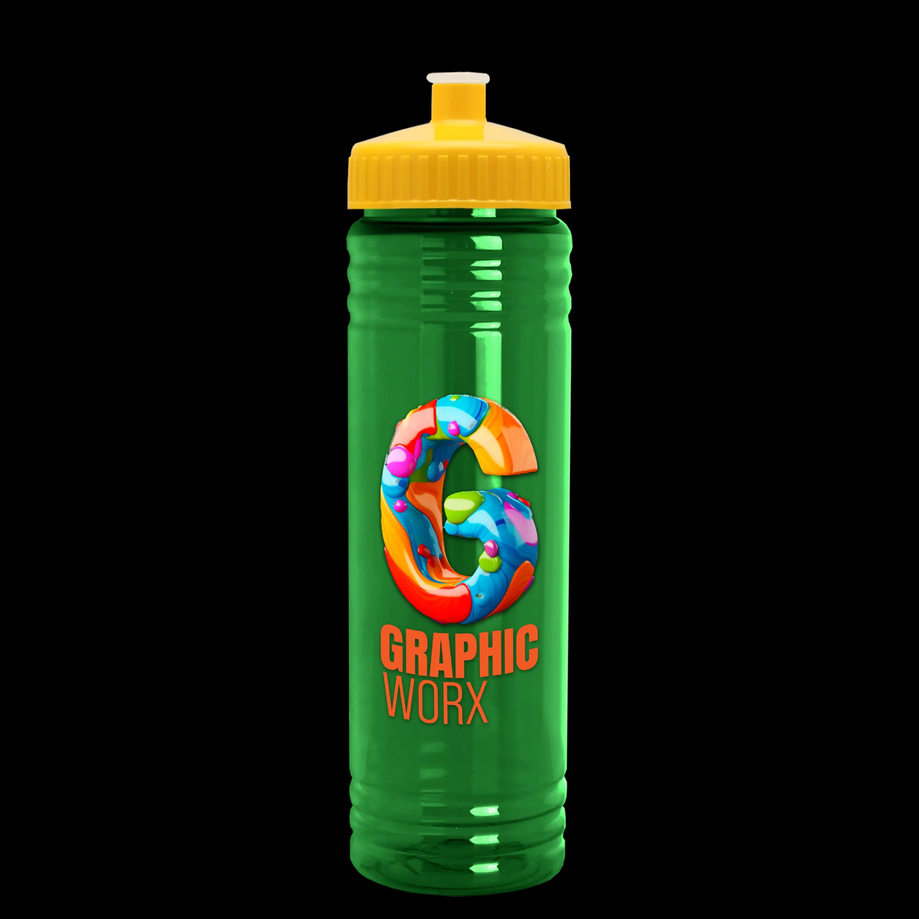 Garyline® Slim Fit RPET Bottle with Push-Pull Lid - 24 oz. 3 of 366