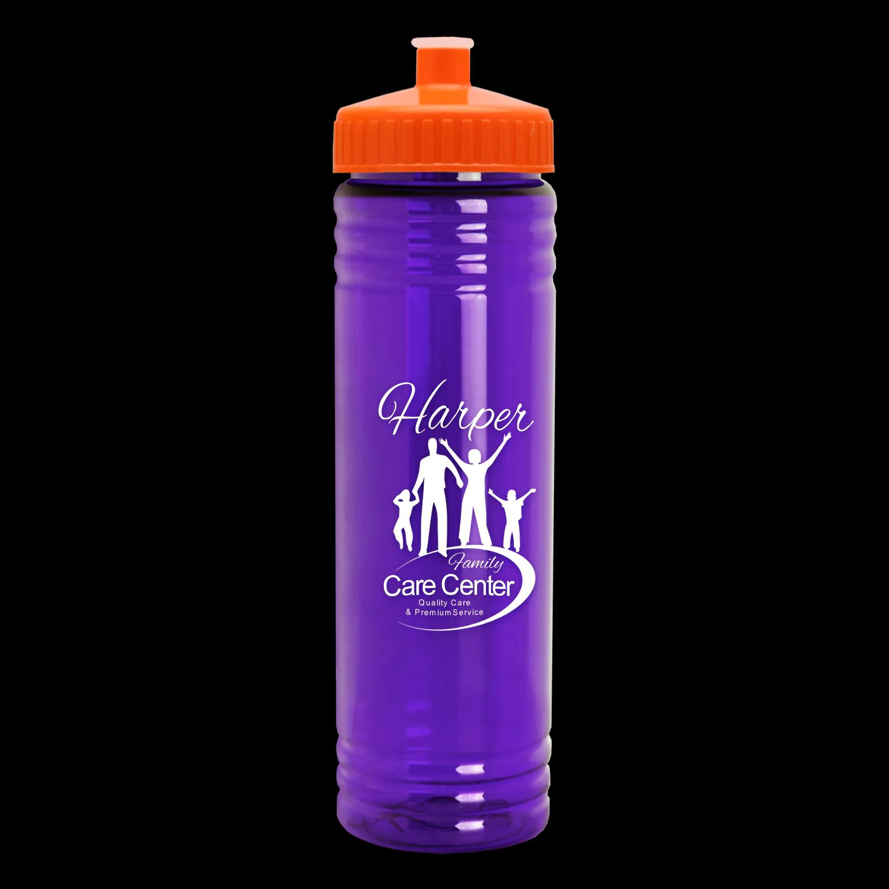 Garyline® Slim Fit RPET Bottle with Push-Pull Lid - 24 oz. 317 of 366