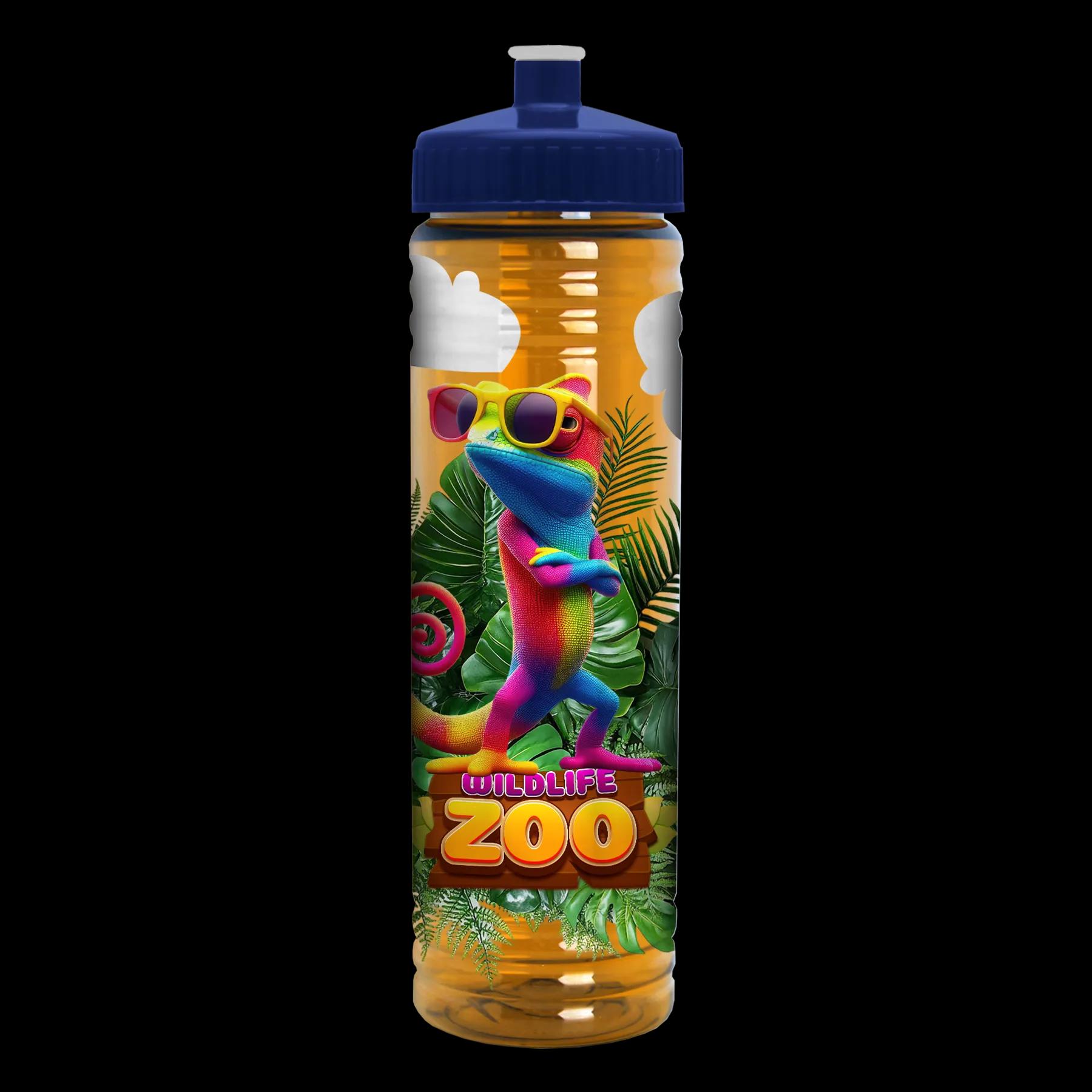 Garyline® Slim Fit RPET Bottle with Push-Pull Lid - 24 oz. 288 of 366