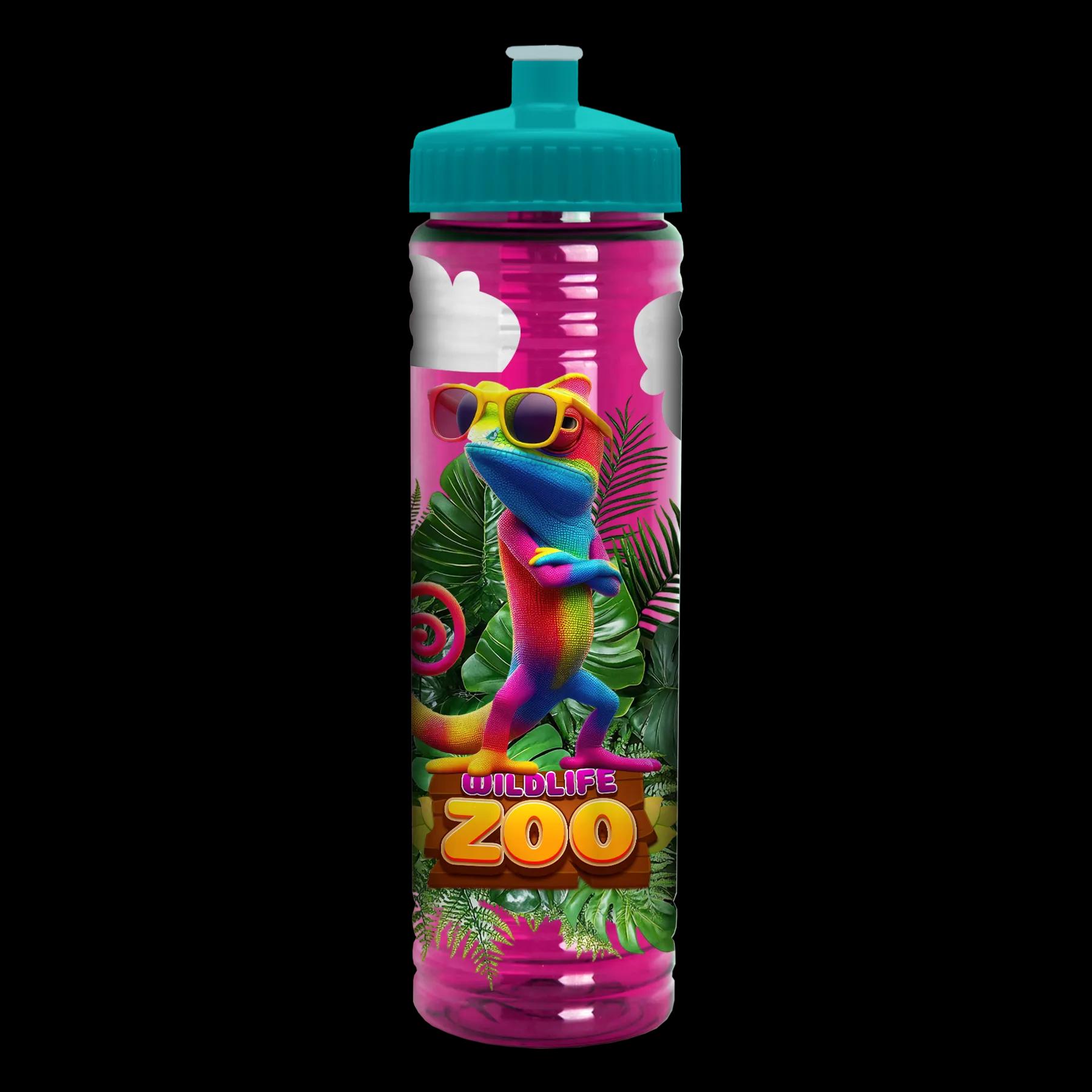 Garyline® Slim Fit RPET Bottle with Push-Pull Lid - 24 oz. 268 of 366