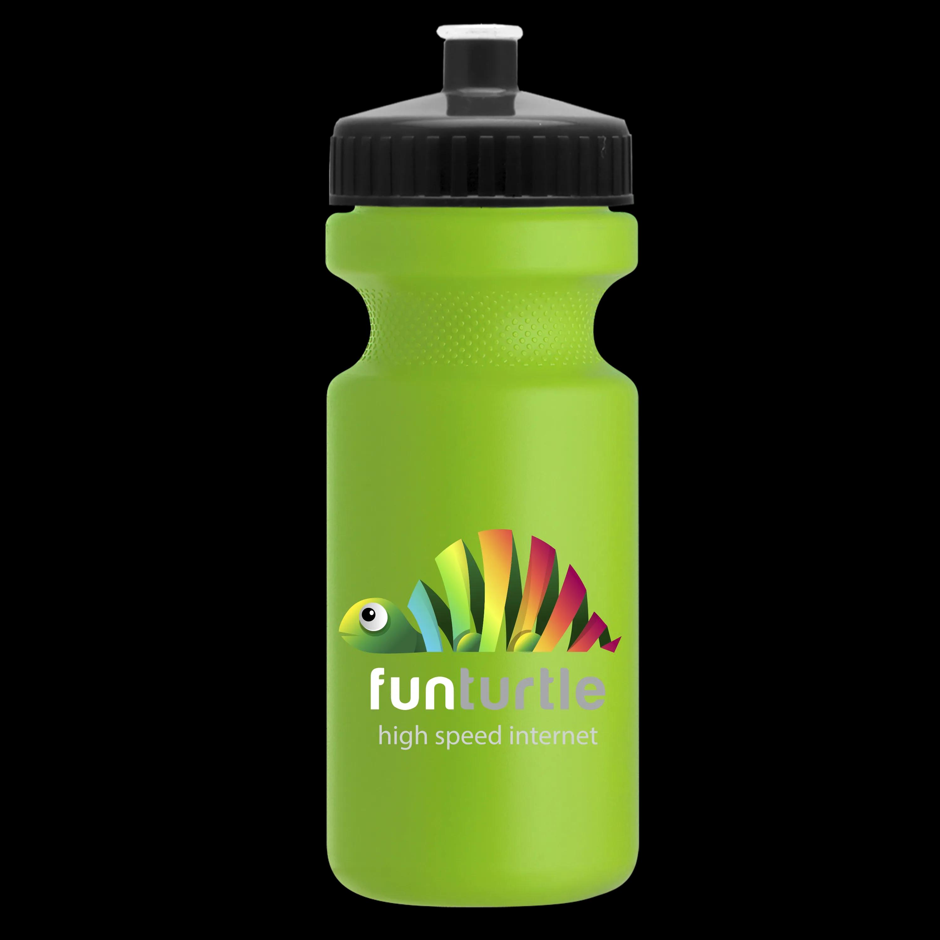 Garyline® Recycled Bike Bottle with Push-Pull Lid - 22 oz. 190 of 347