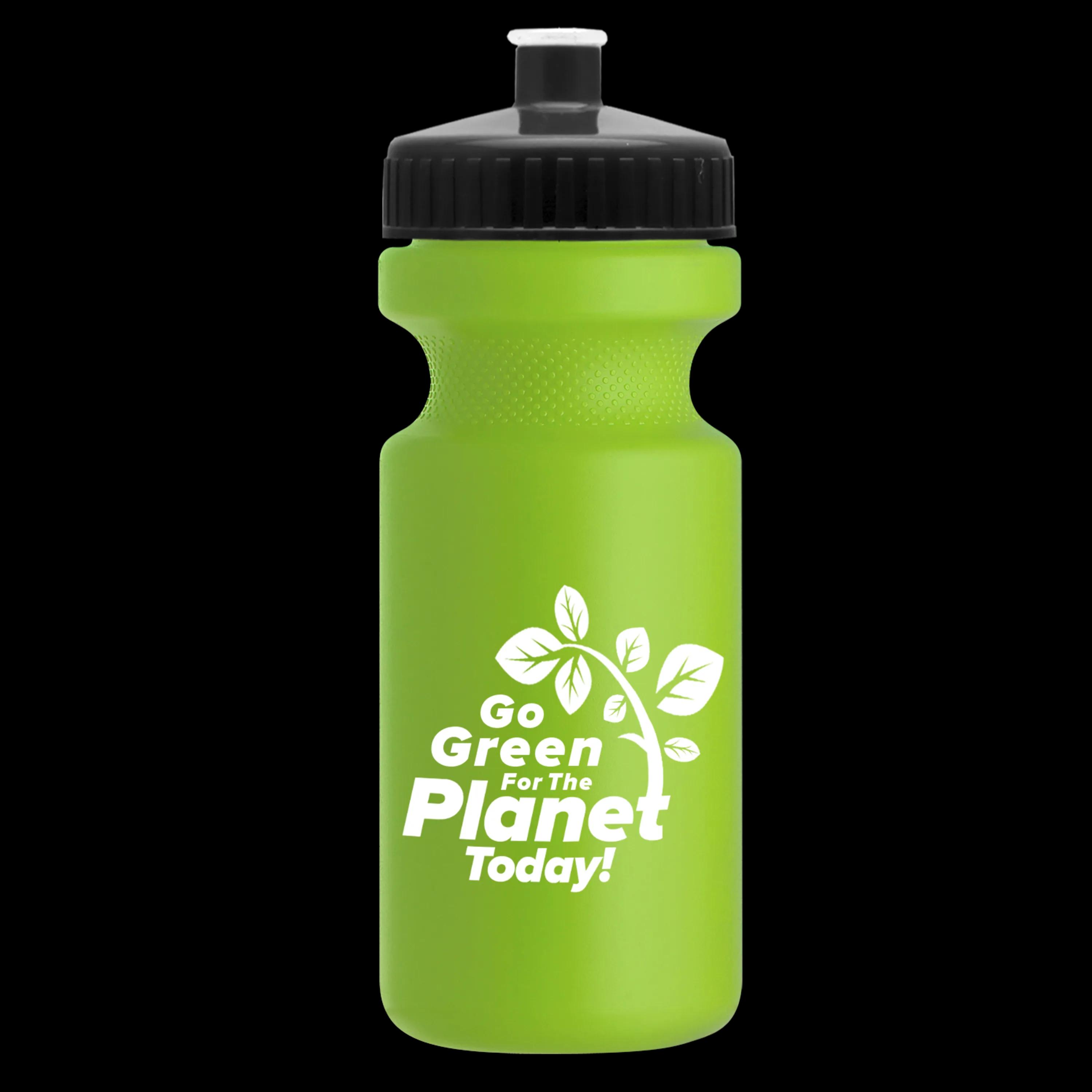 Garyline® Recycled Bike Bottle with Push-Pull Lid - 22 oz. 189 of 347
