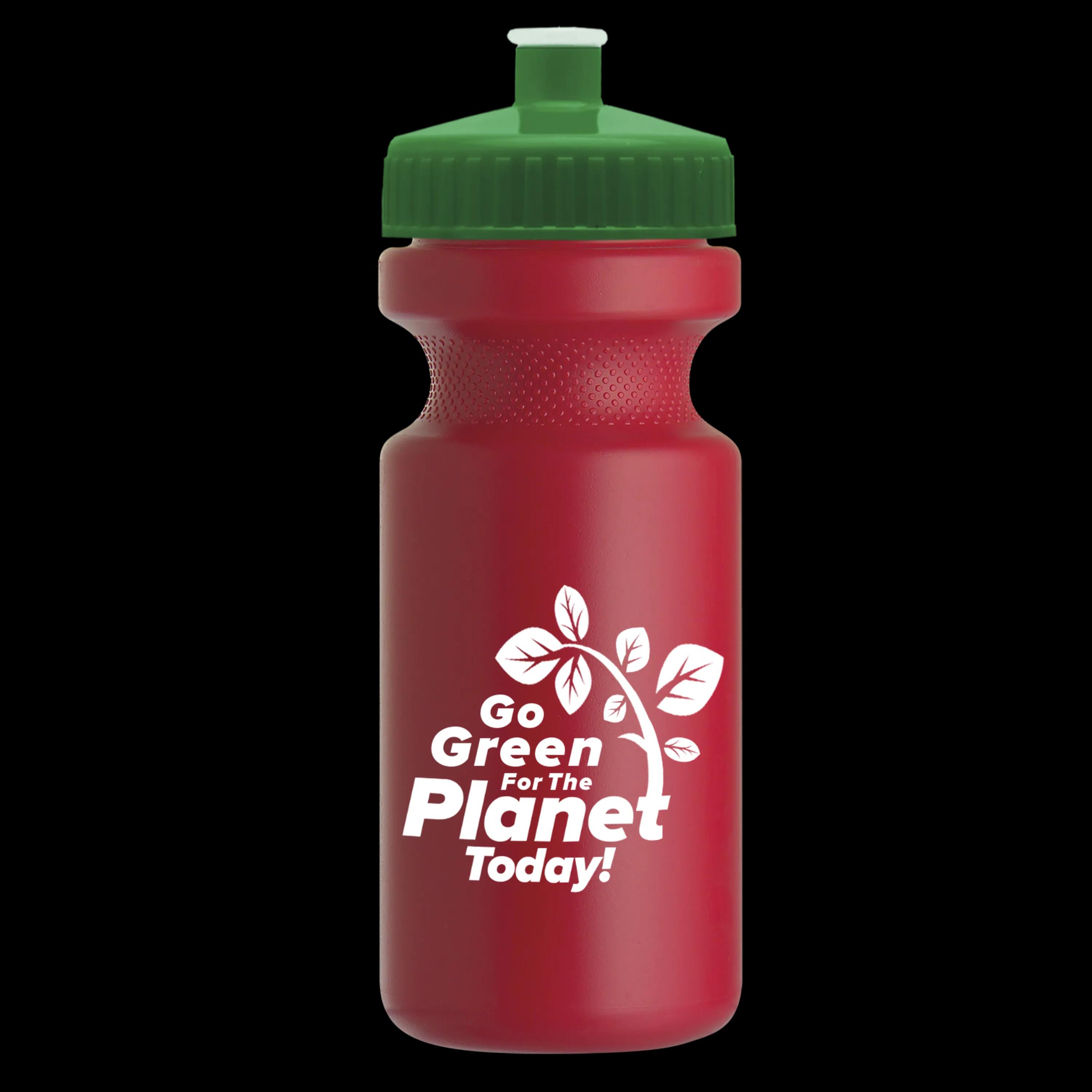 Garyline® Recycled Bike Bottle with Push-Pull Lid - 22 oz. 243 of 347