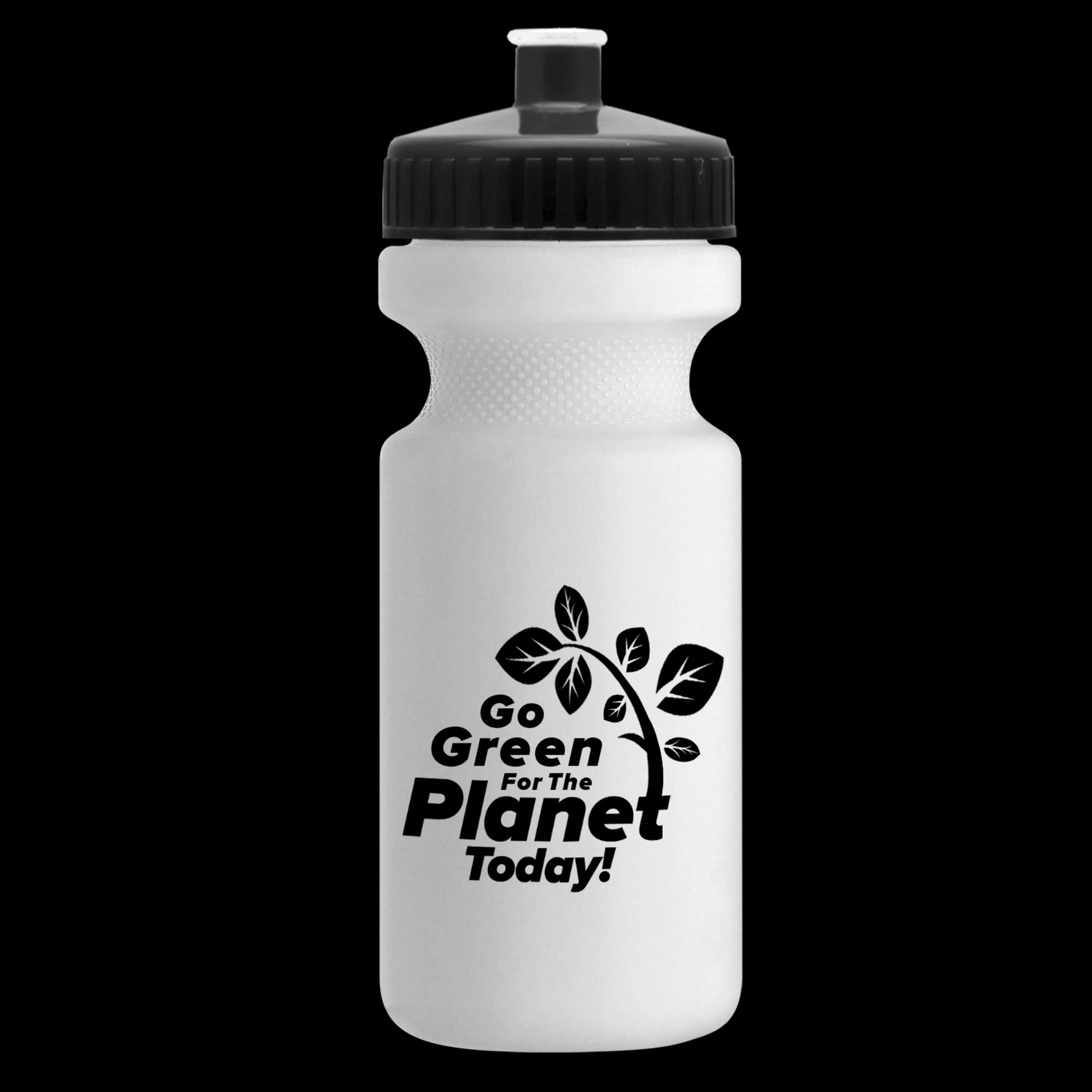 Garyline® Recycled Bike Bottle with Push-Pull Lid - 22 oz. 287 of 347