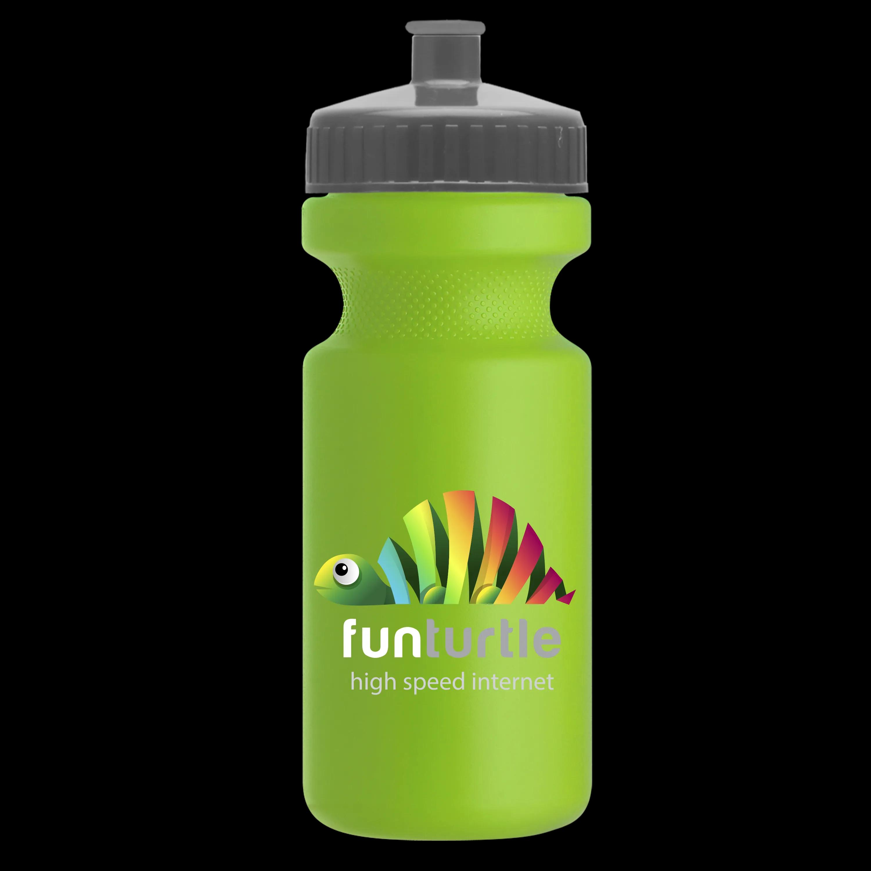 Garyline® Recycled Bike Bottle with Push-Pull Lid - 22 oz. 194 of 347