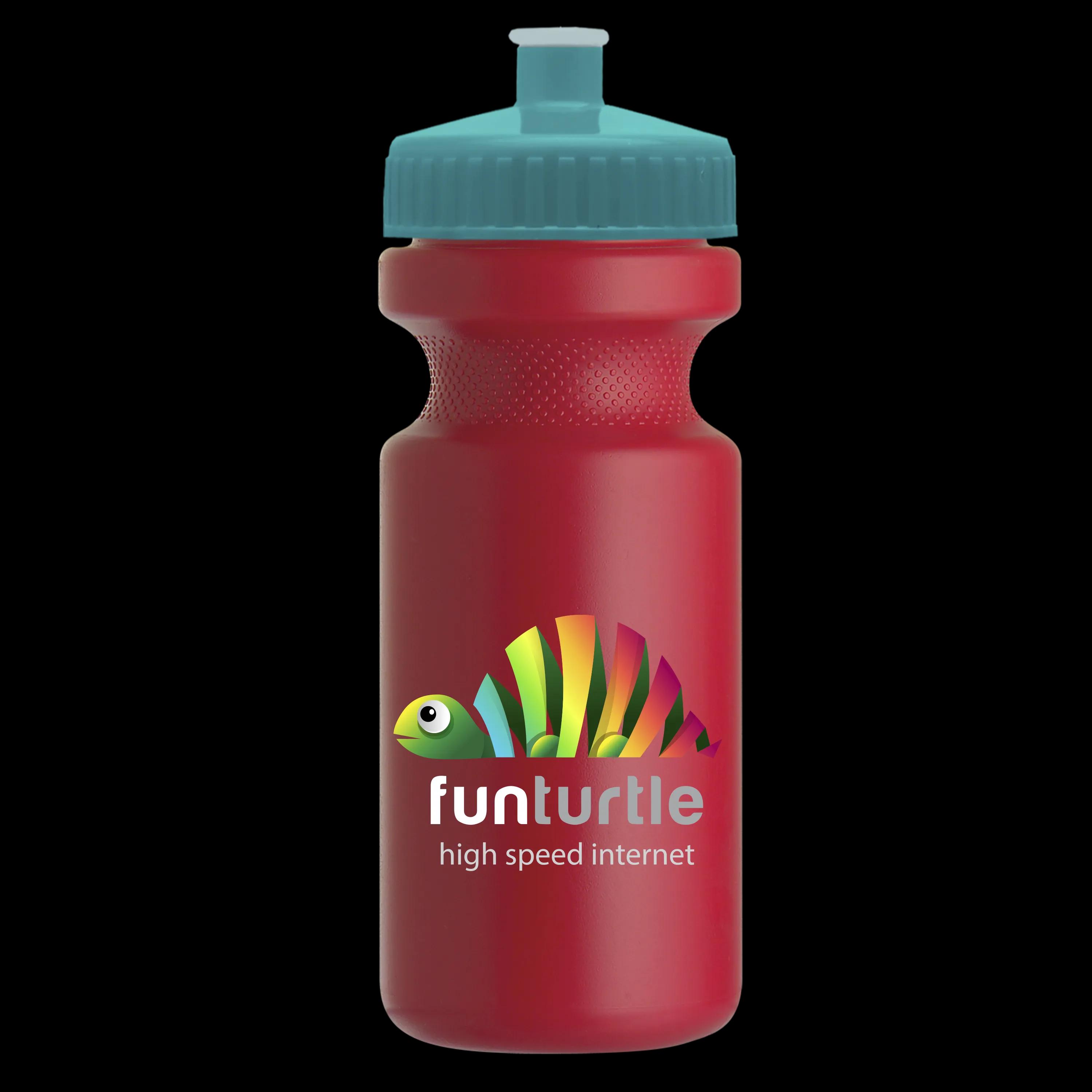 Garyline® Recycled Bike Bottle with Push-Pull Lid - 22 oz. 255 of 347