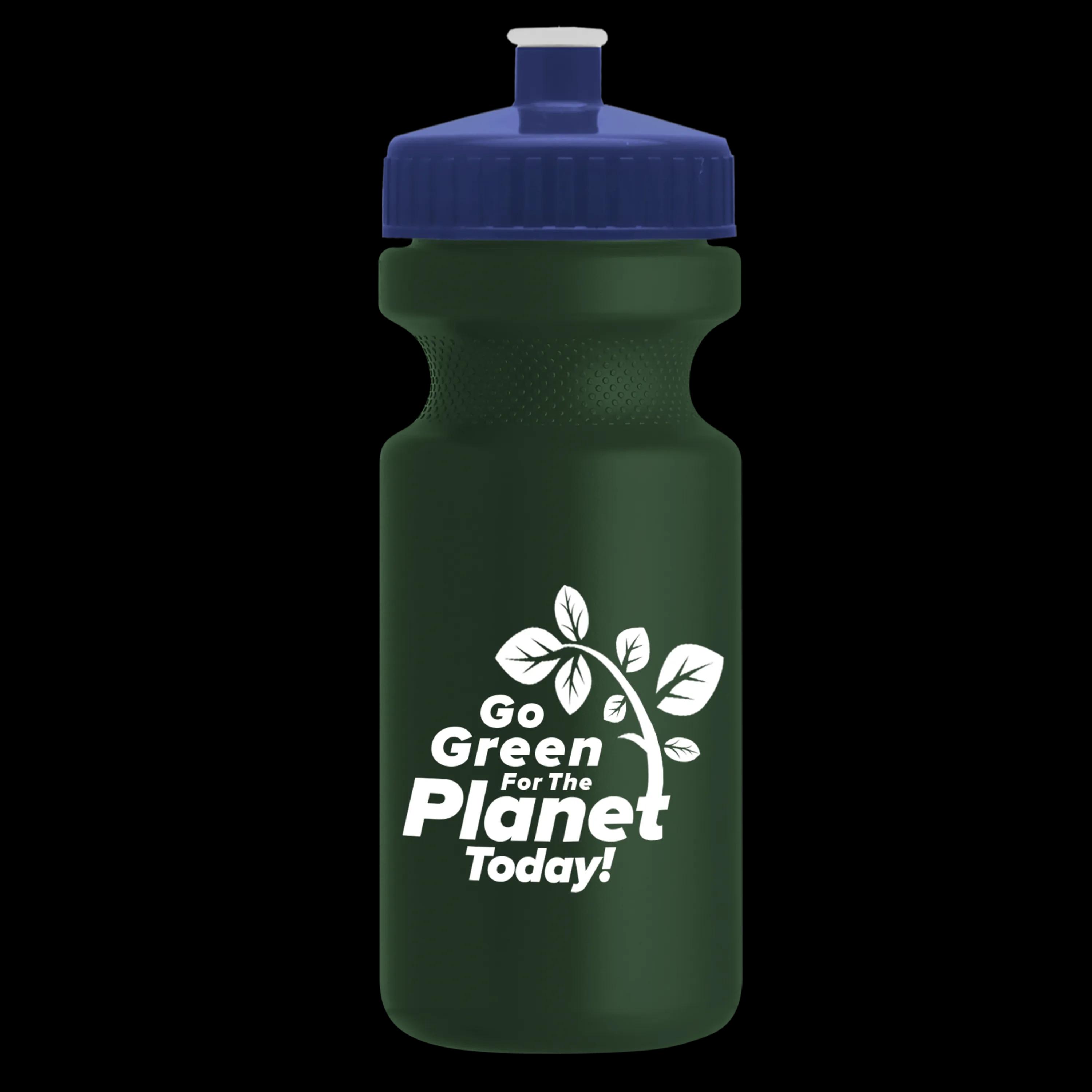 Garyline® Recycled Bike Bottle with Push-Pull Lid - 22 oz. 174 of 347