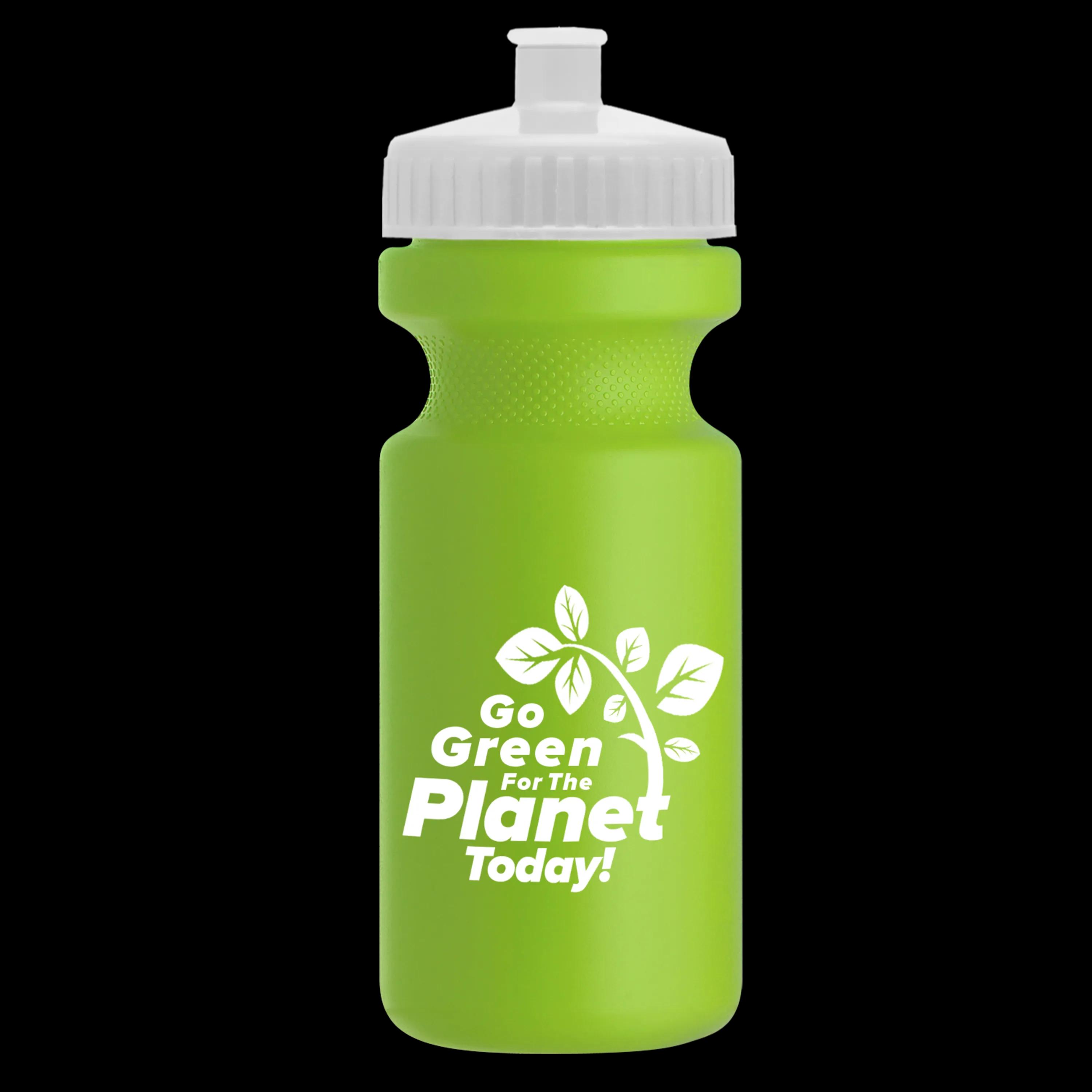 Garyline® Recycled Bike Bottle with Push-Pull Lid - 22 oz. 210 of 347