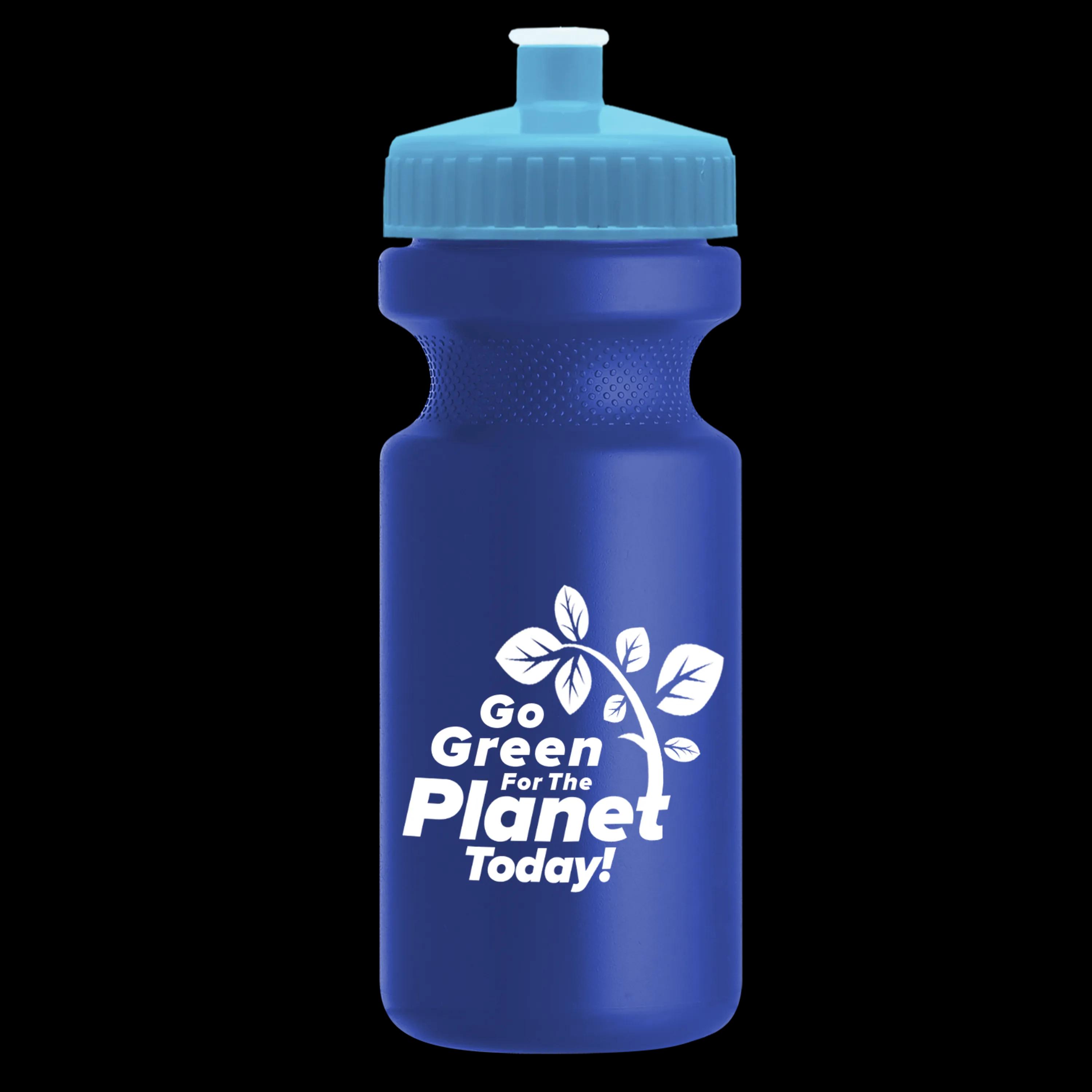 Garyline® Recycled Bike Bottle with Push-Pull Lid - 22 oz. 264 of 347