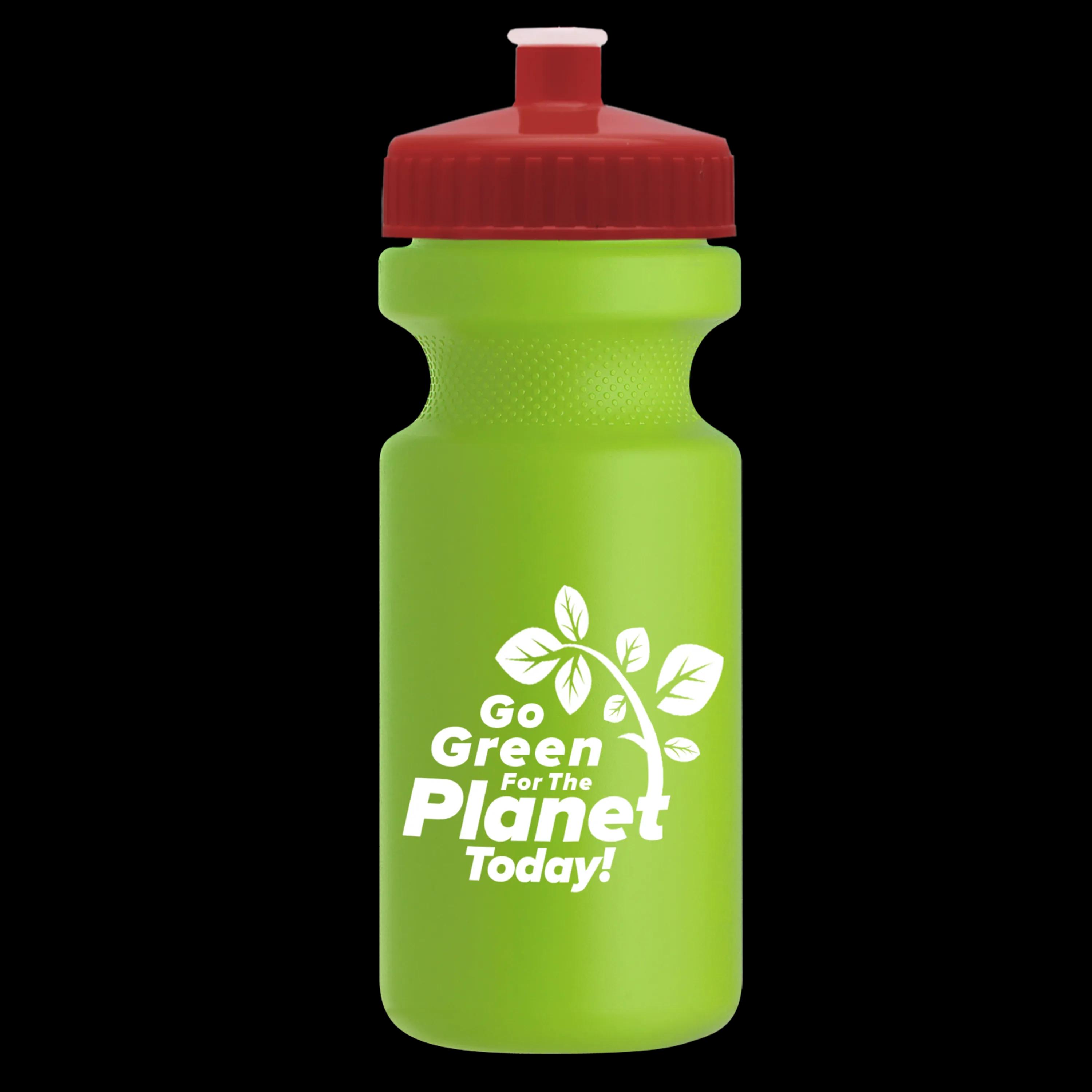 Garyline® Recycled Bike Bottle with Push-Pull Lid - 22 oz. 202 of 347