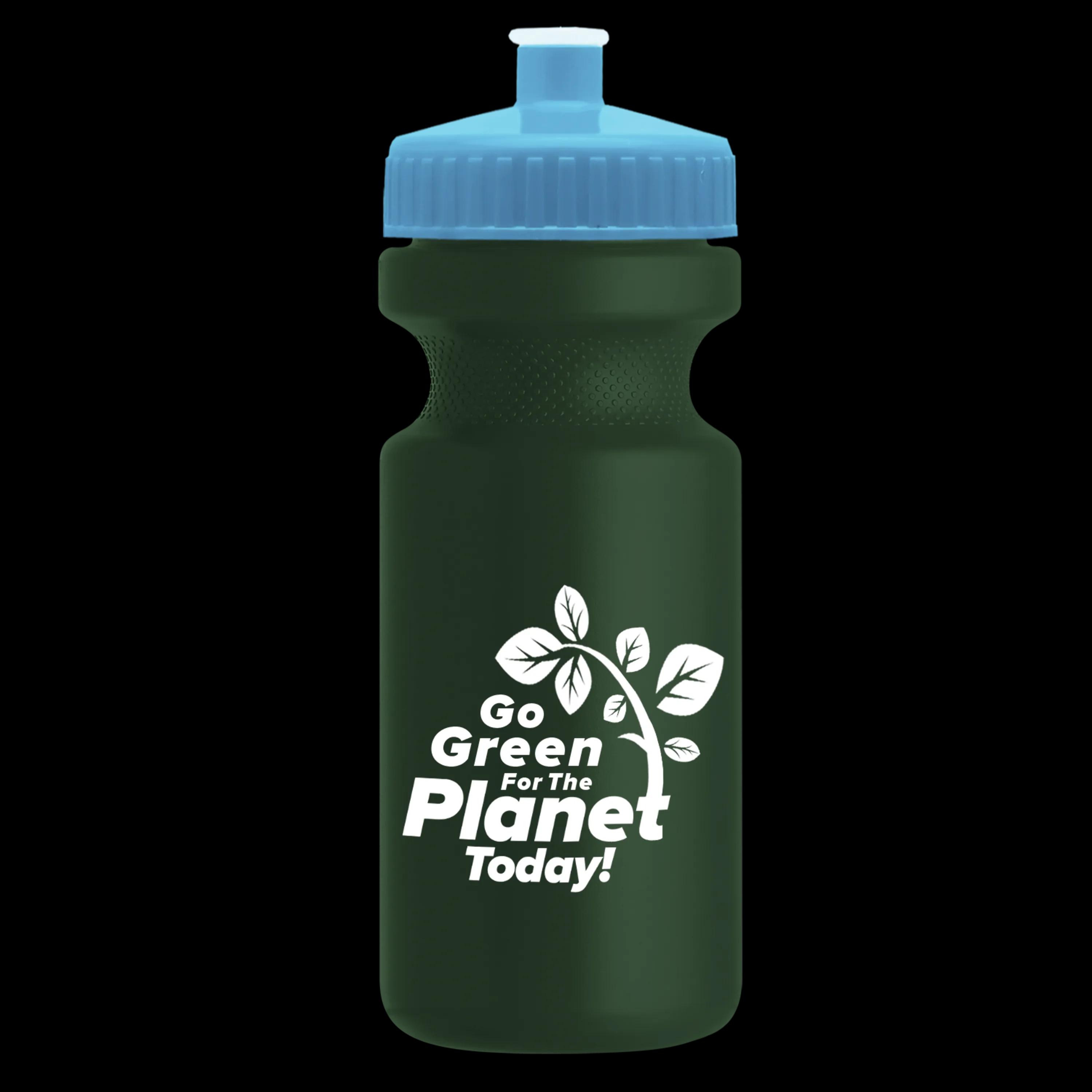 Garyline® Recycled Bike Bottle with Push-Pull Lid - 22 oz. 167 of 347