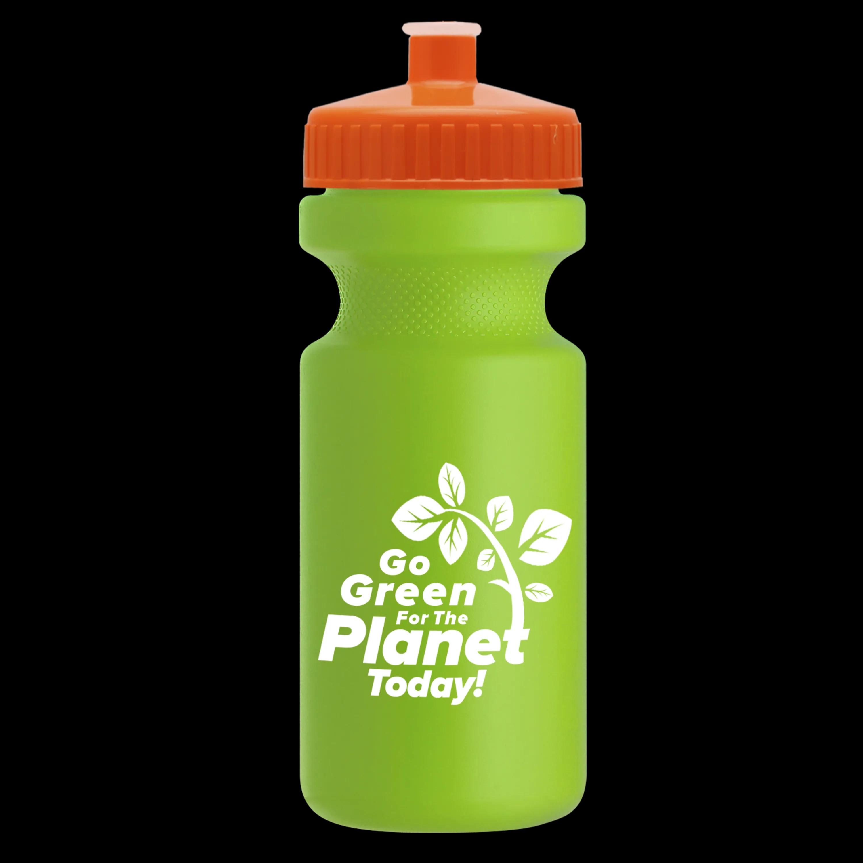 Garyline® Recycled Bike Bottle with Push-Pull Lid - 22 oz. 200 of 347