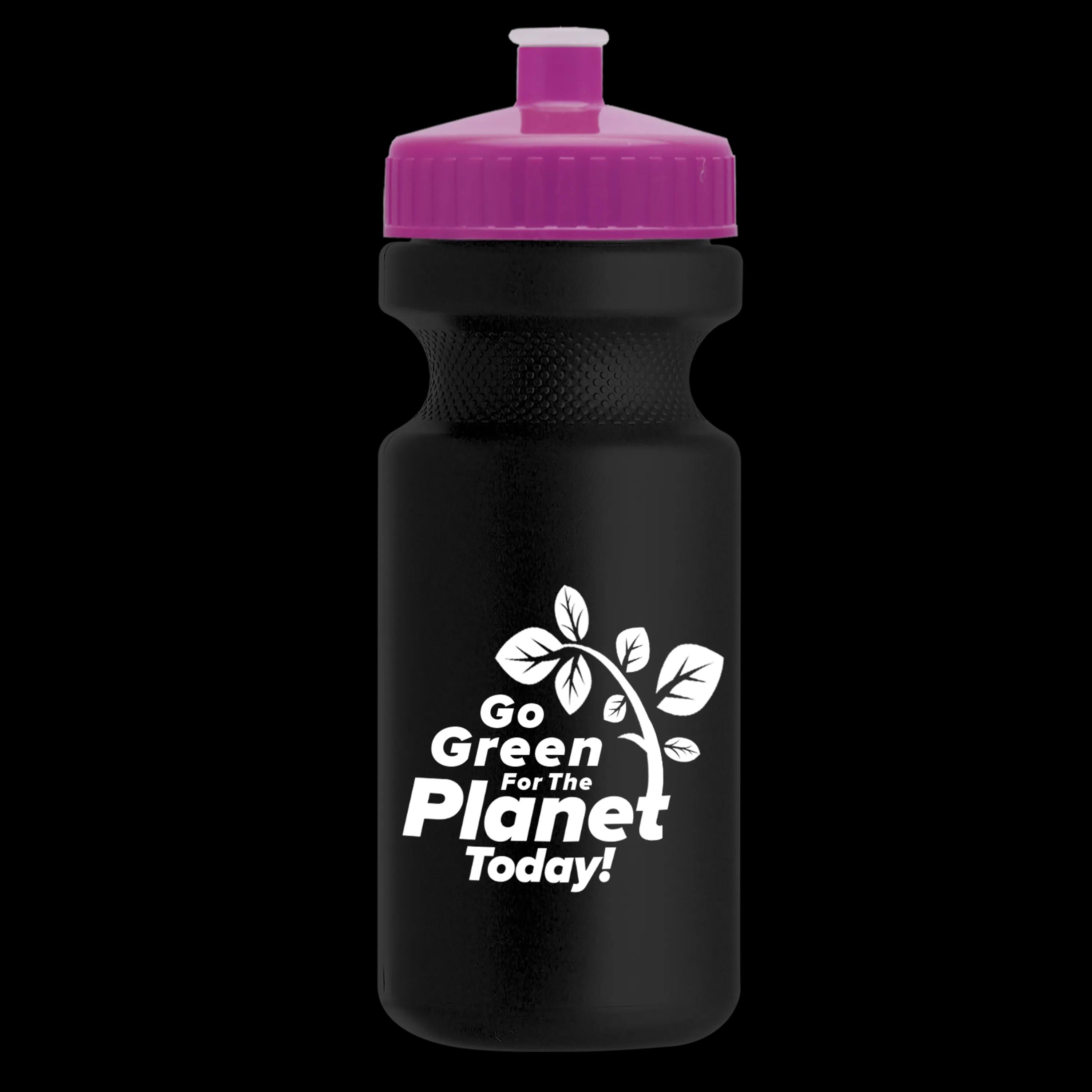 Garyline® Recycled Bike Bottle with Push-Pull Lid - 22 oz. 124 of 347