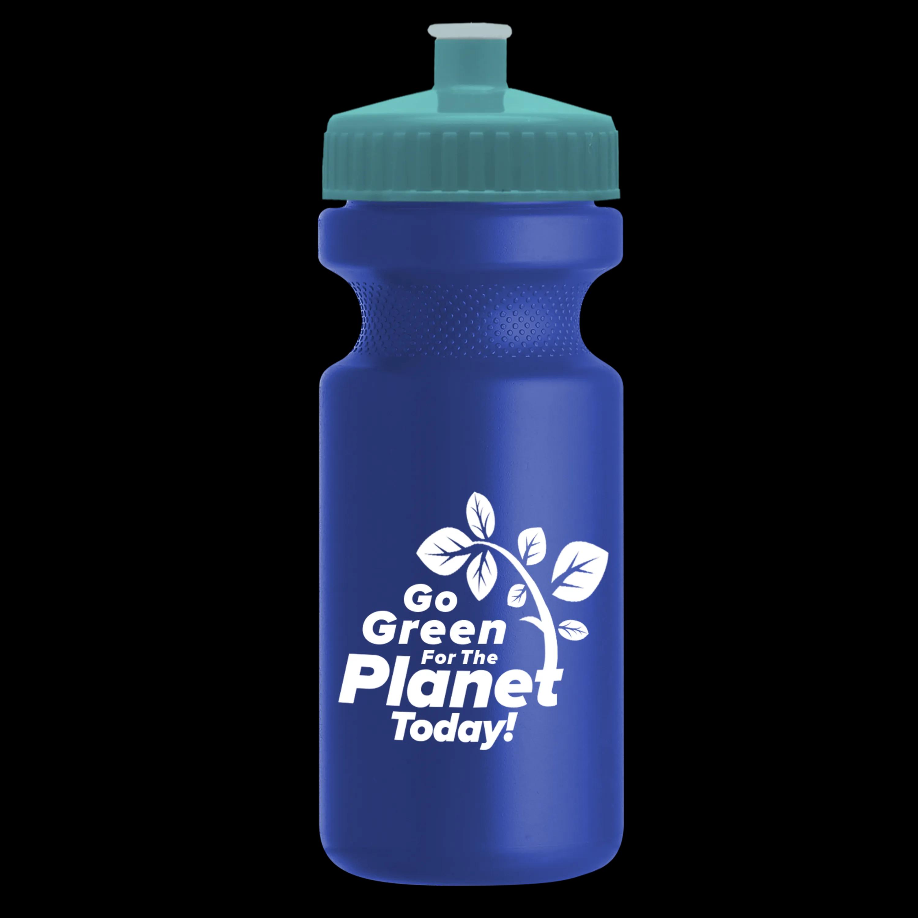 Garyline® Recycled Bike Bottle with Push-Pull Lid - 22 oz. 279 of 347