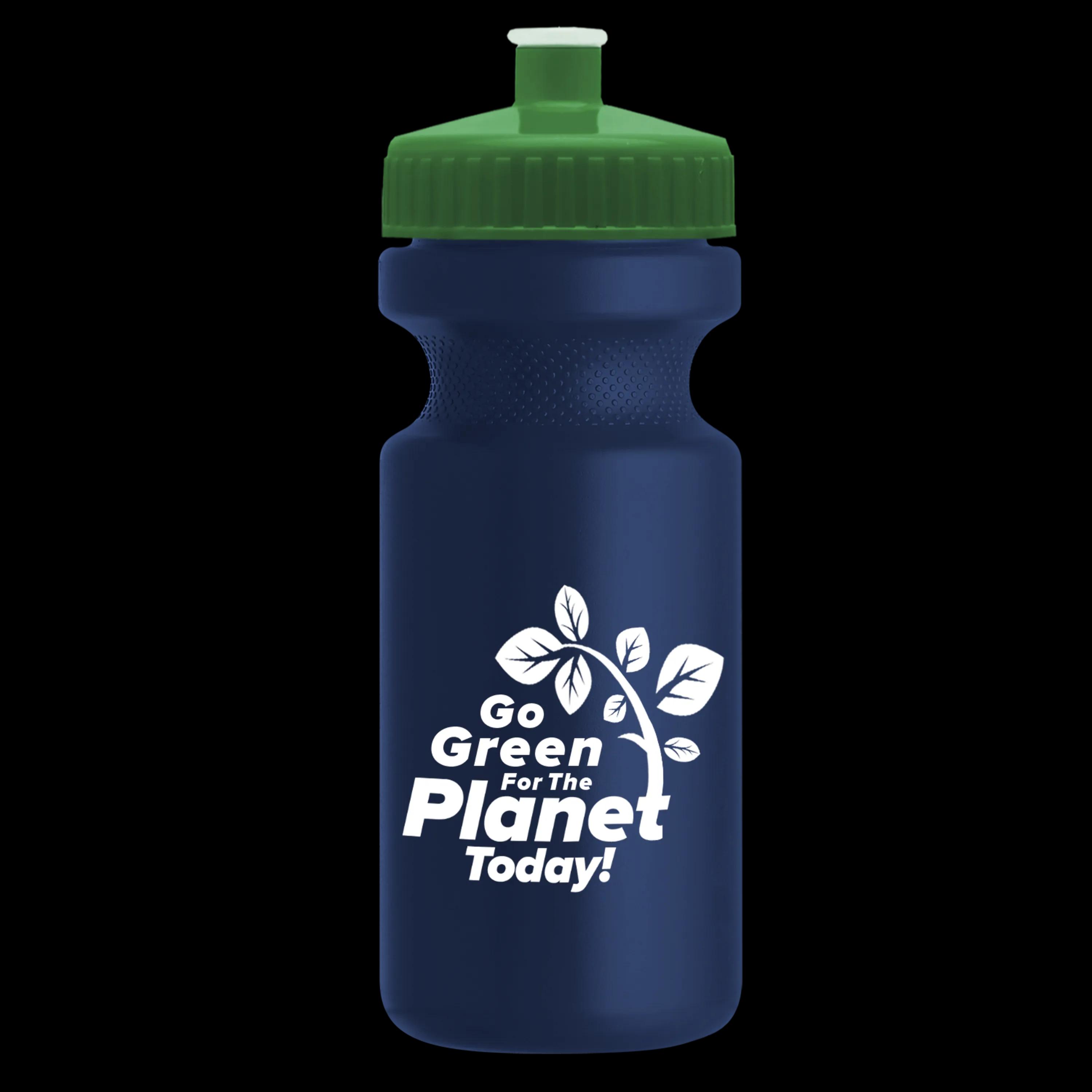 Garyline® Recycled Bike Bottle with Push-Pull Lid - 22 oz. 219 of 347
