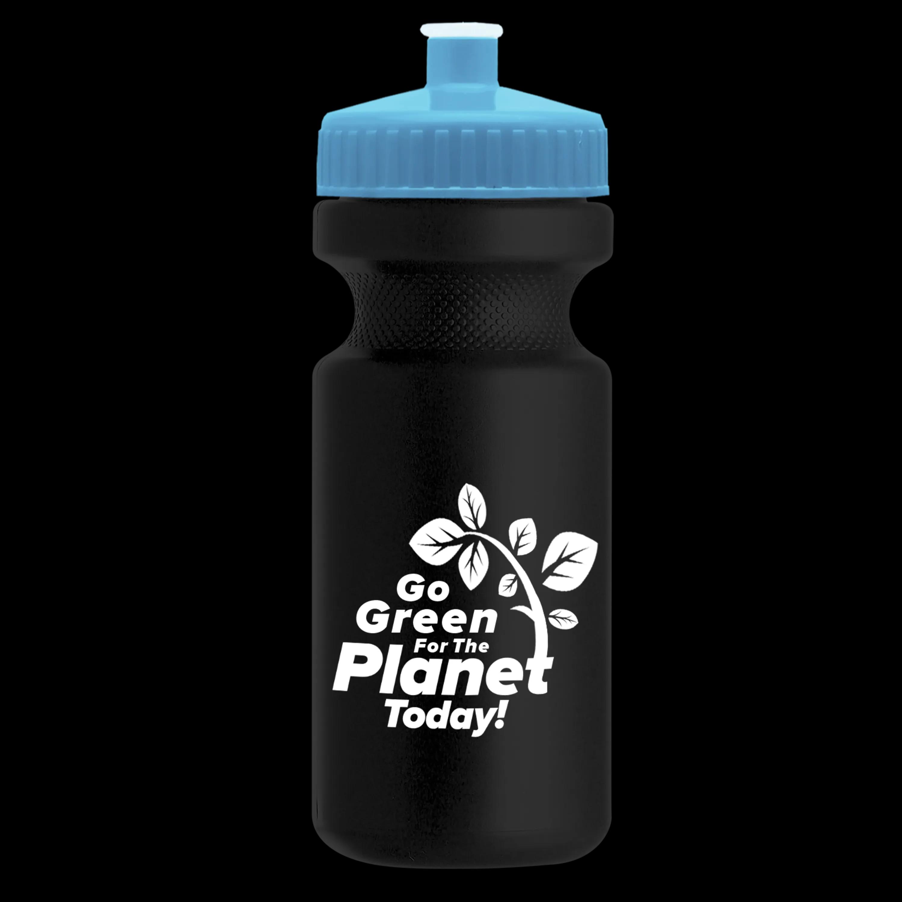 Garyline® Recycled Bike Bottle with Push-Pull Lid - 22 oz. 118 of 347