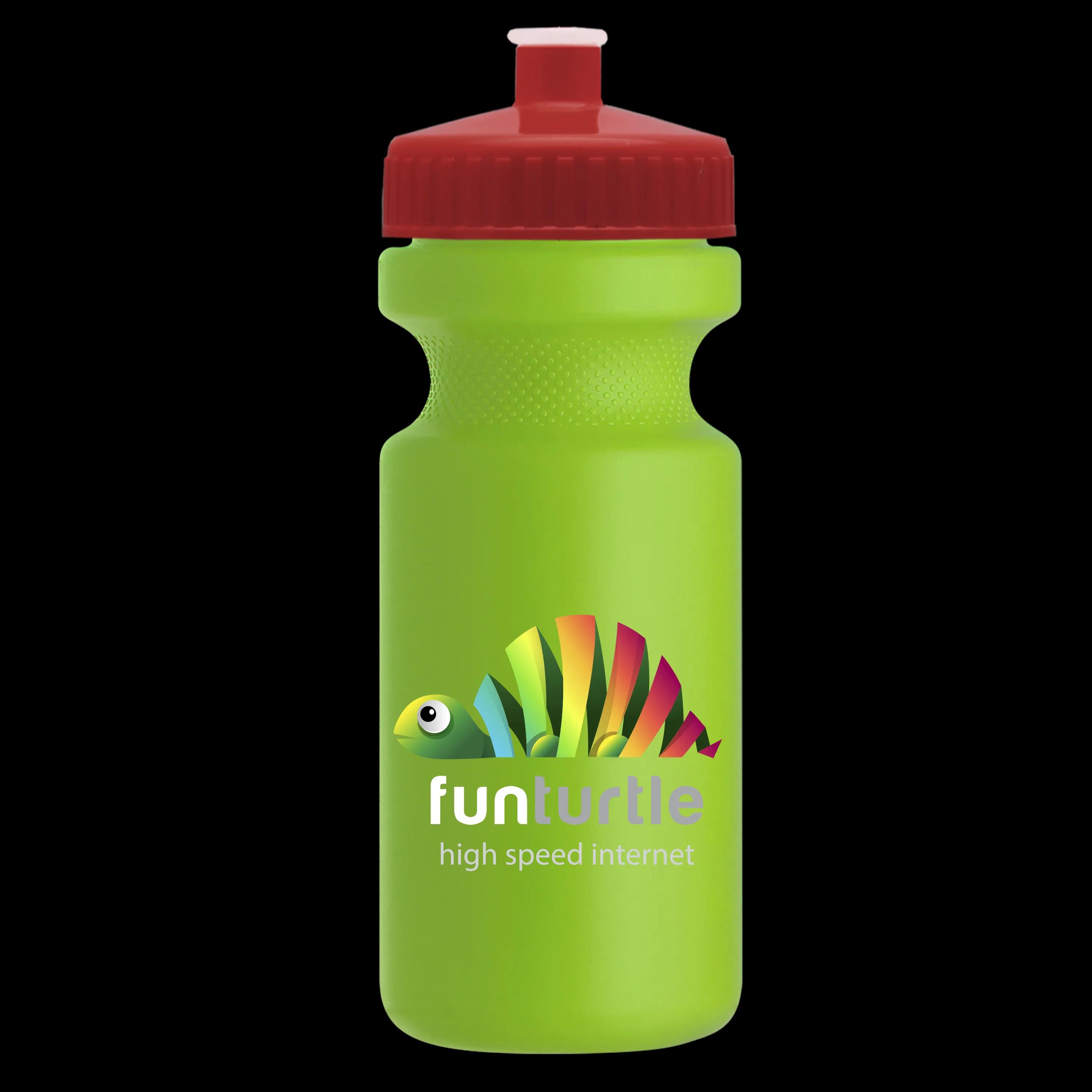 Garyline® Recycled Bike Bottle with Push-Pull Lid - 22 oz. 203 of 347