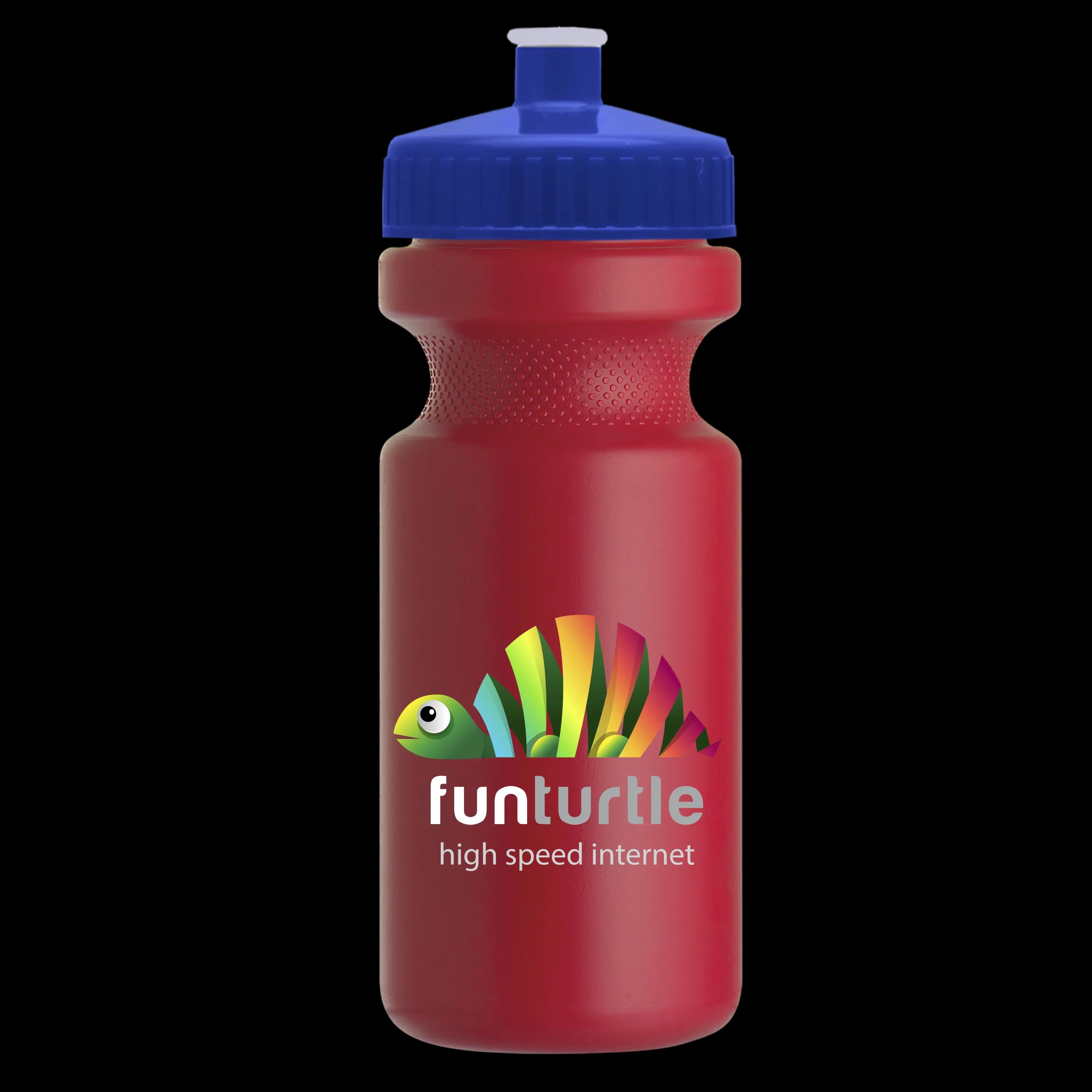 Garyline® Recycled Bike Bottle with Push-Pull Lid - 22 oz. 253 of 347