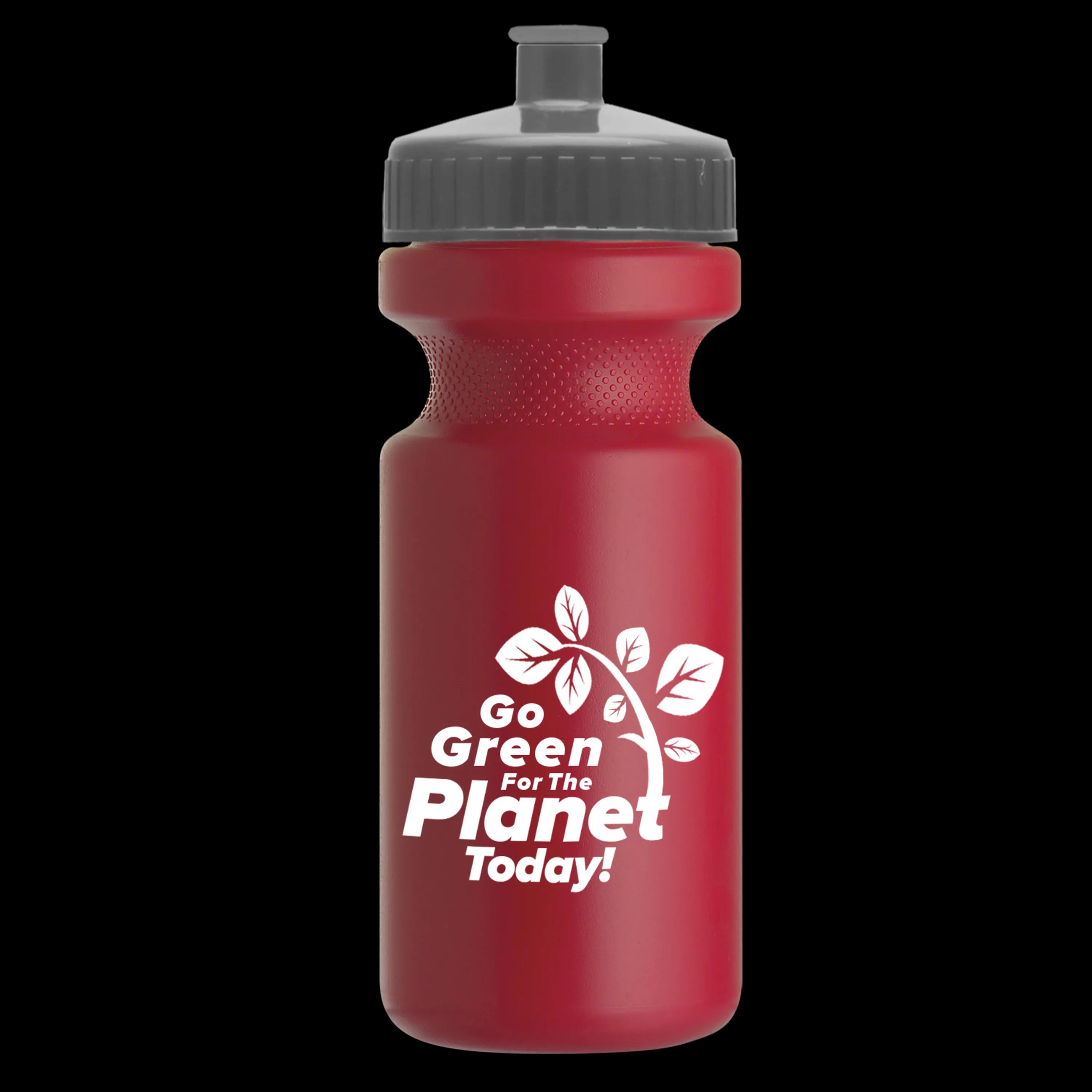Garyline® Recycled Bike Bottle with Push-Pull Lid - 22 oz. 241 of 347