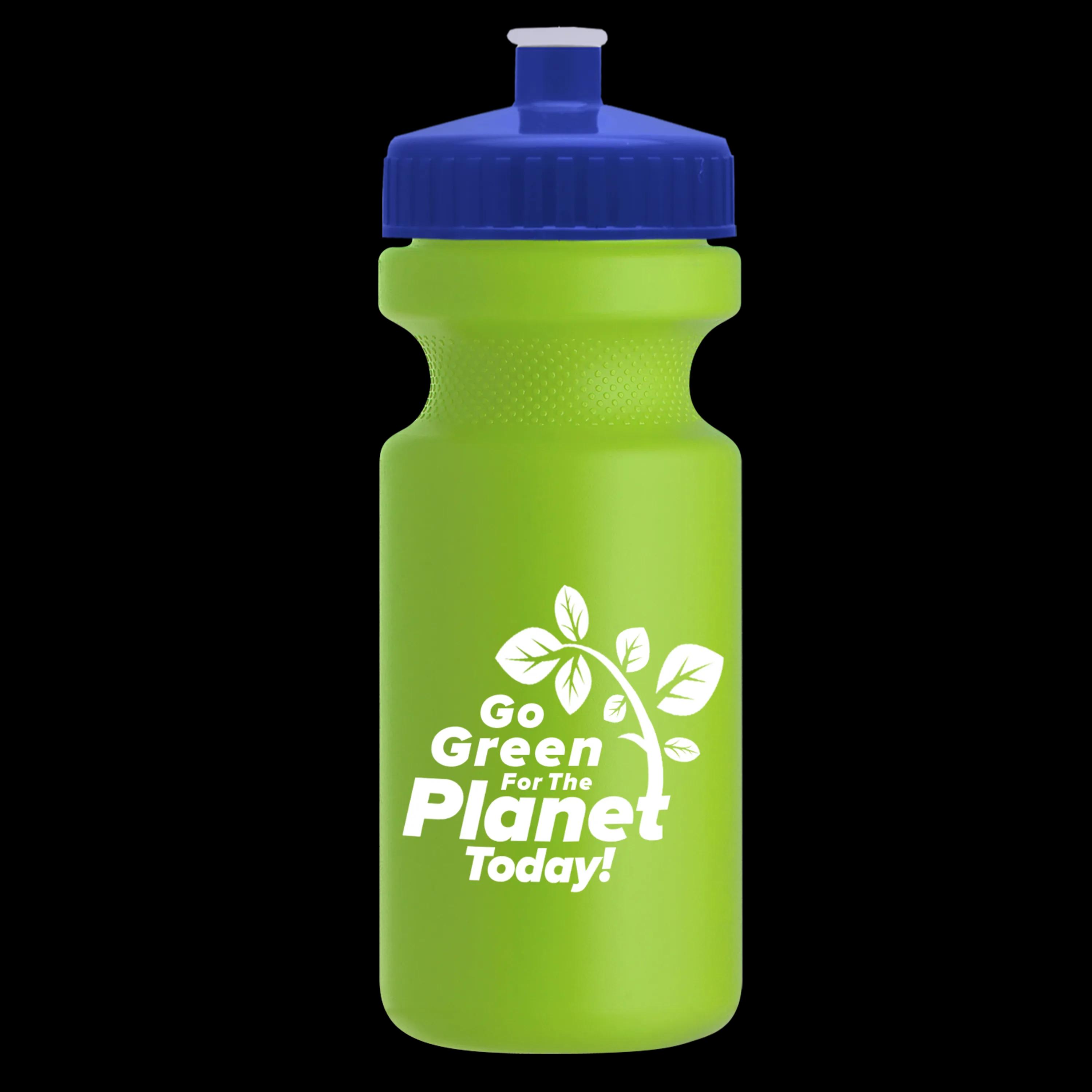 Garyline® Recycled Bike Bottle with Push-Pull Lid - 22 oz. 204 of 347